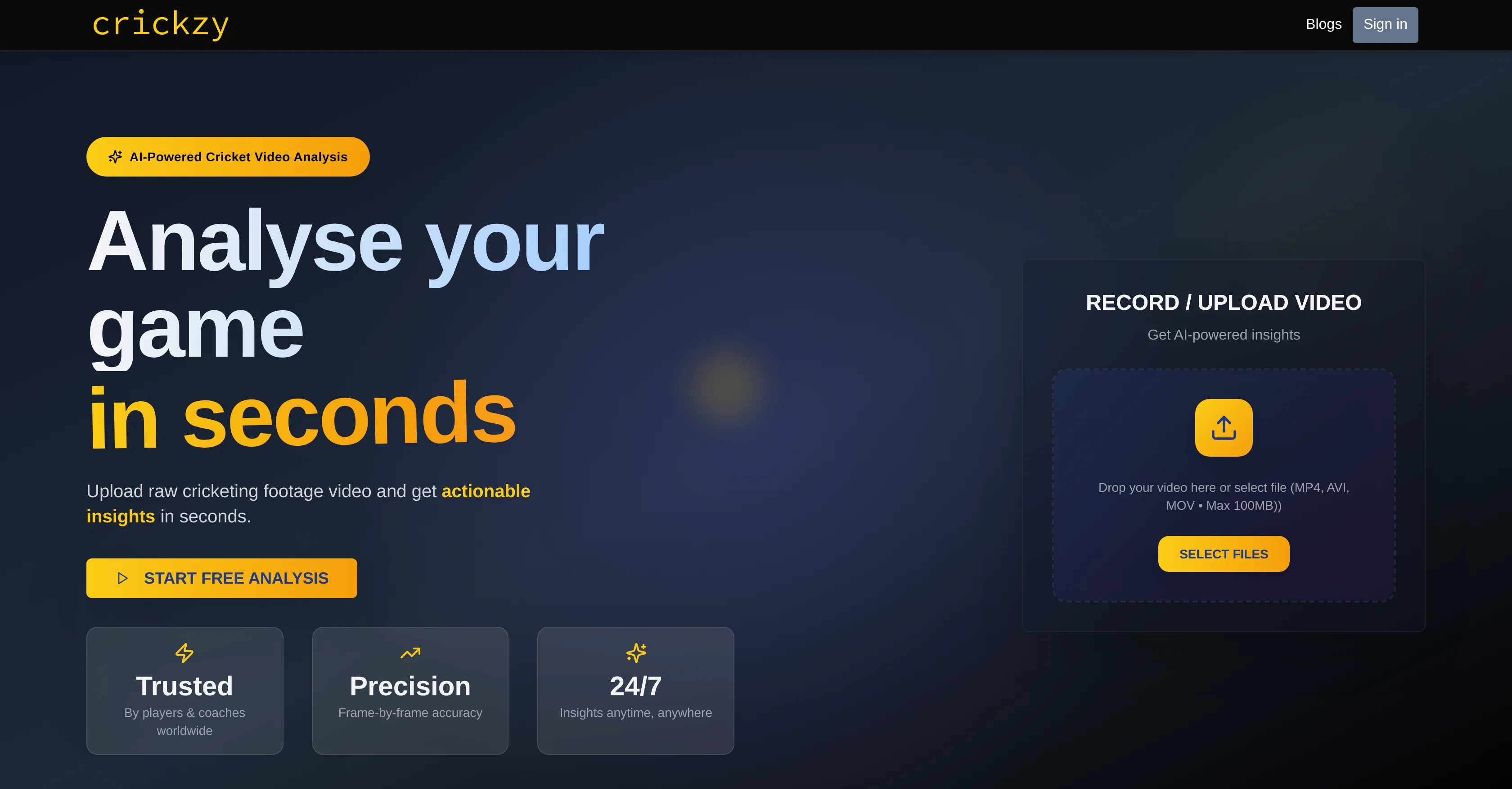 Crickzy website
