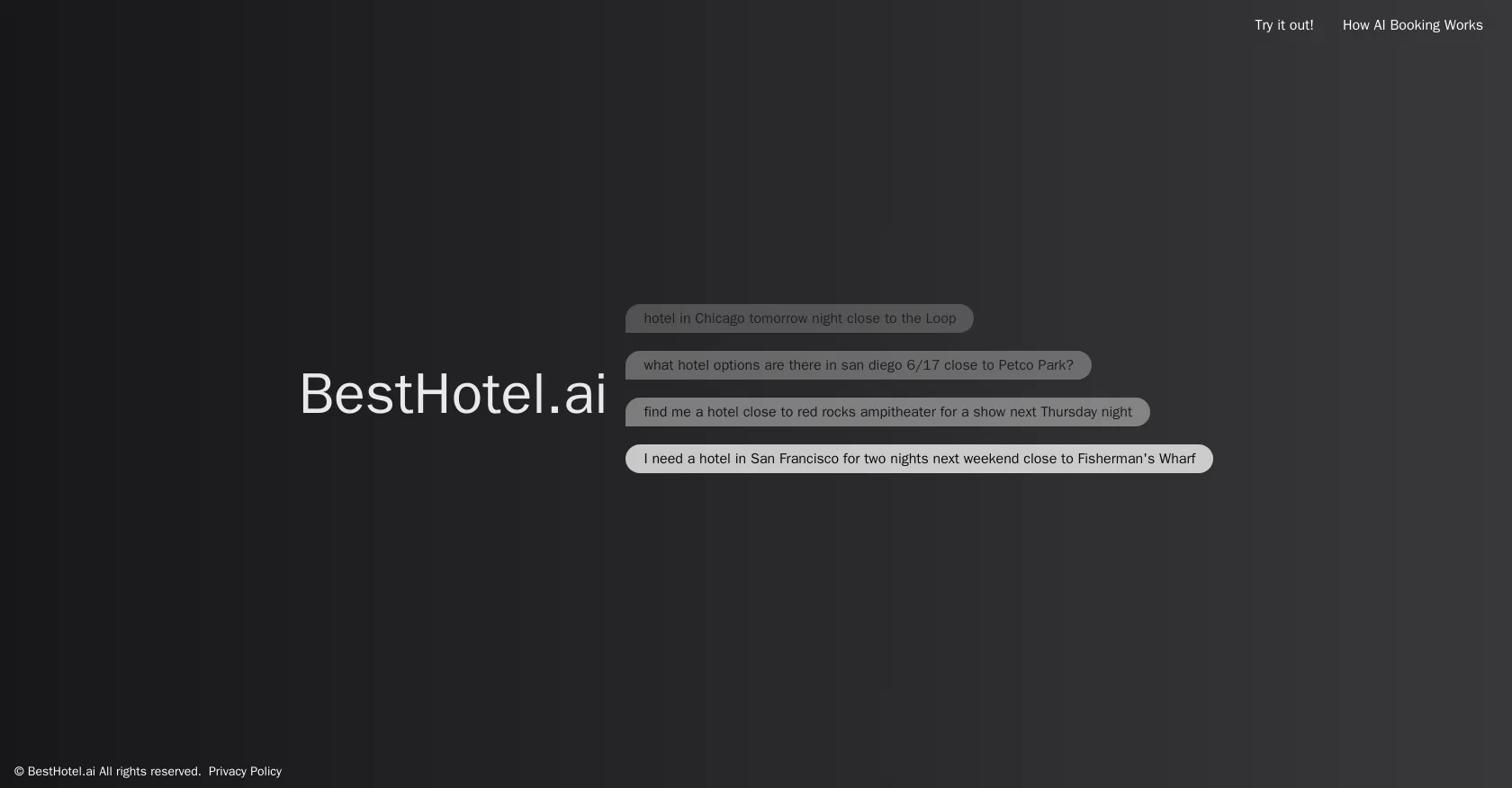 Besthotel website