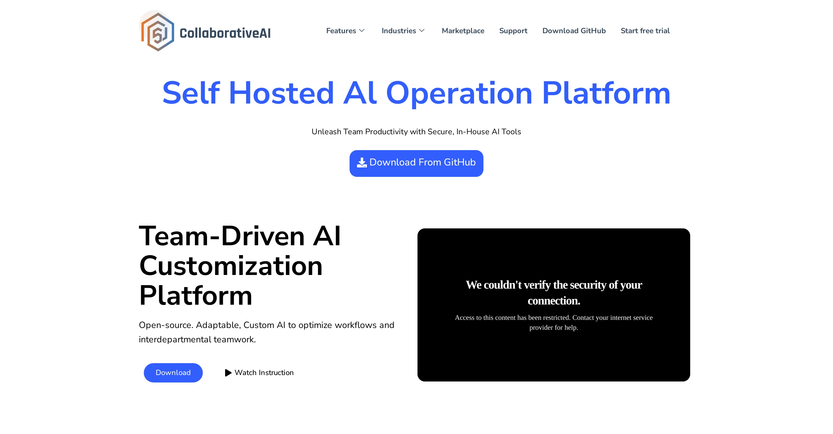 CollaborativeAI website