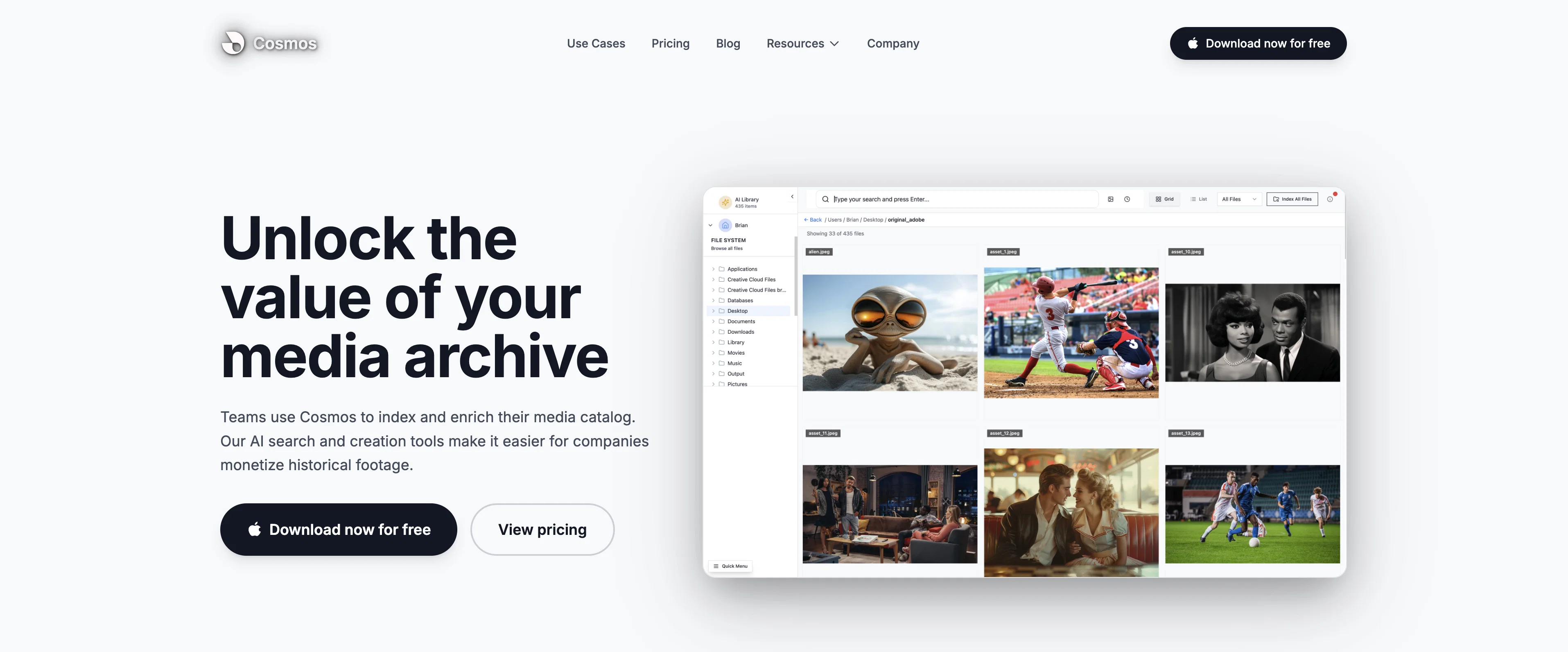 MeetCosmos website