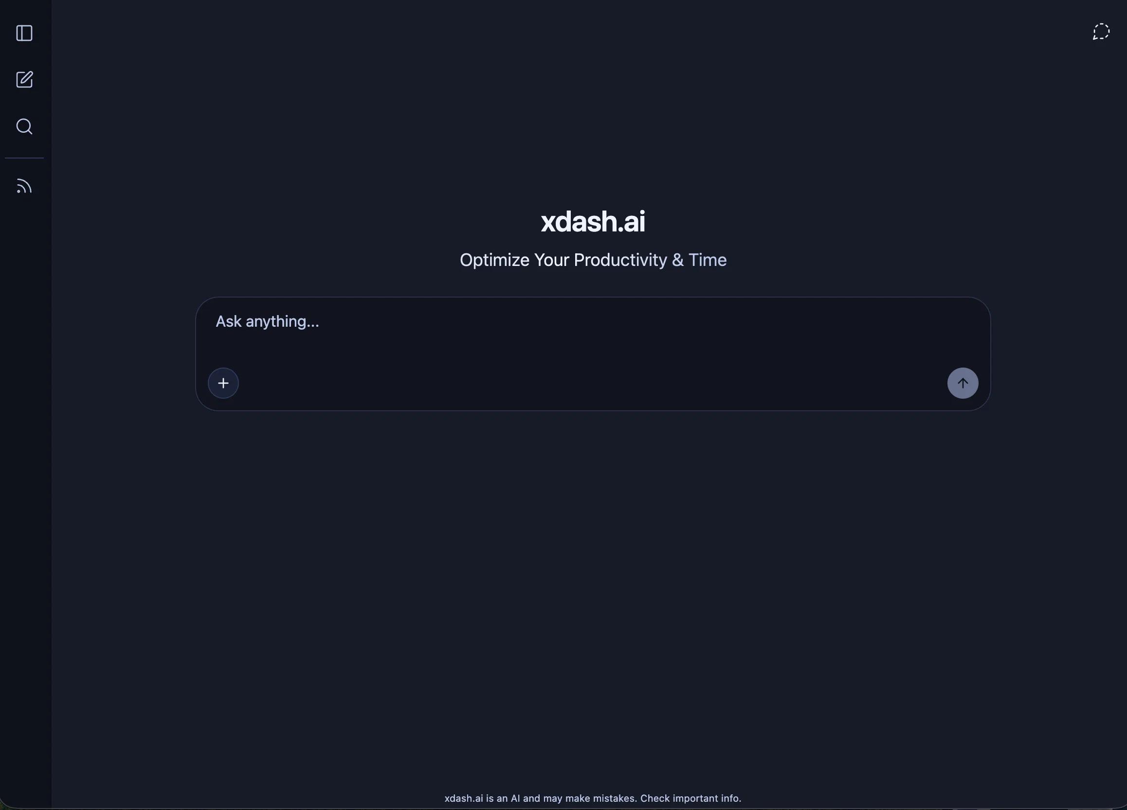 Xdash website