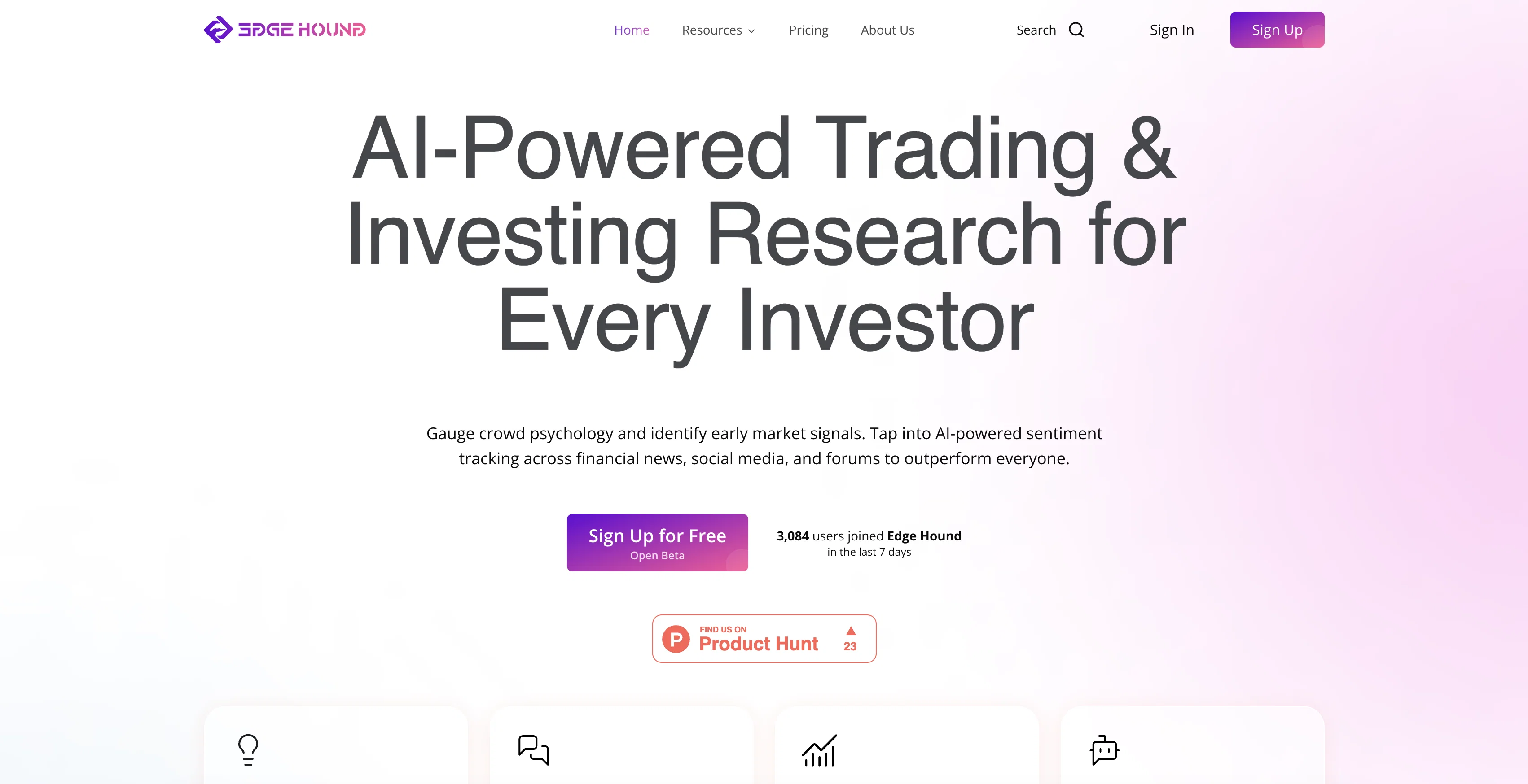 Edge Hound website