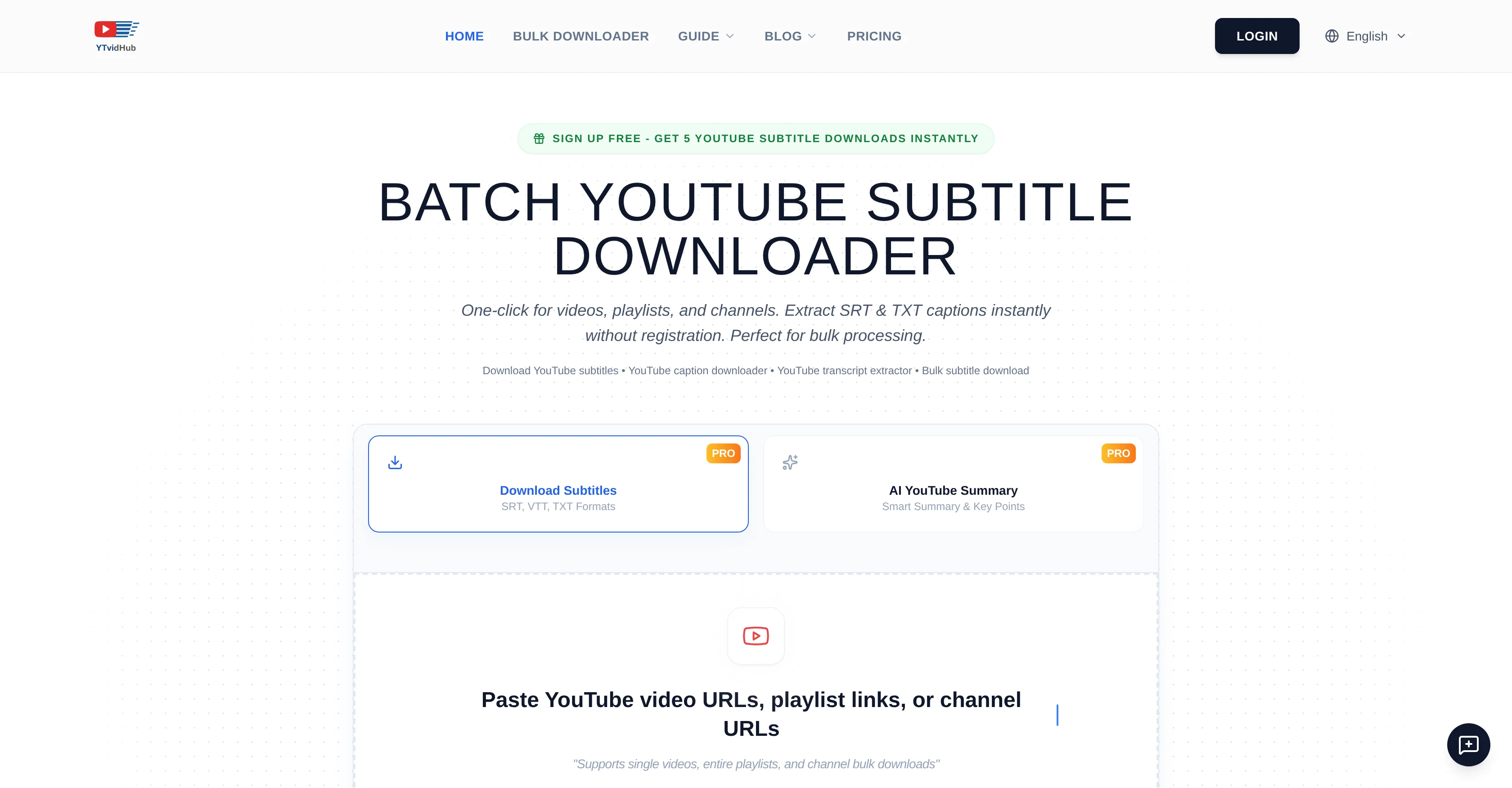 YTVidHub website