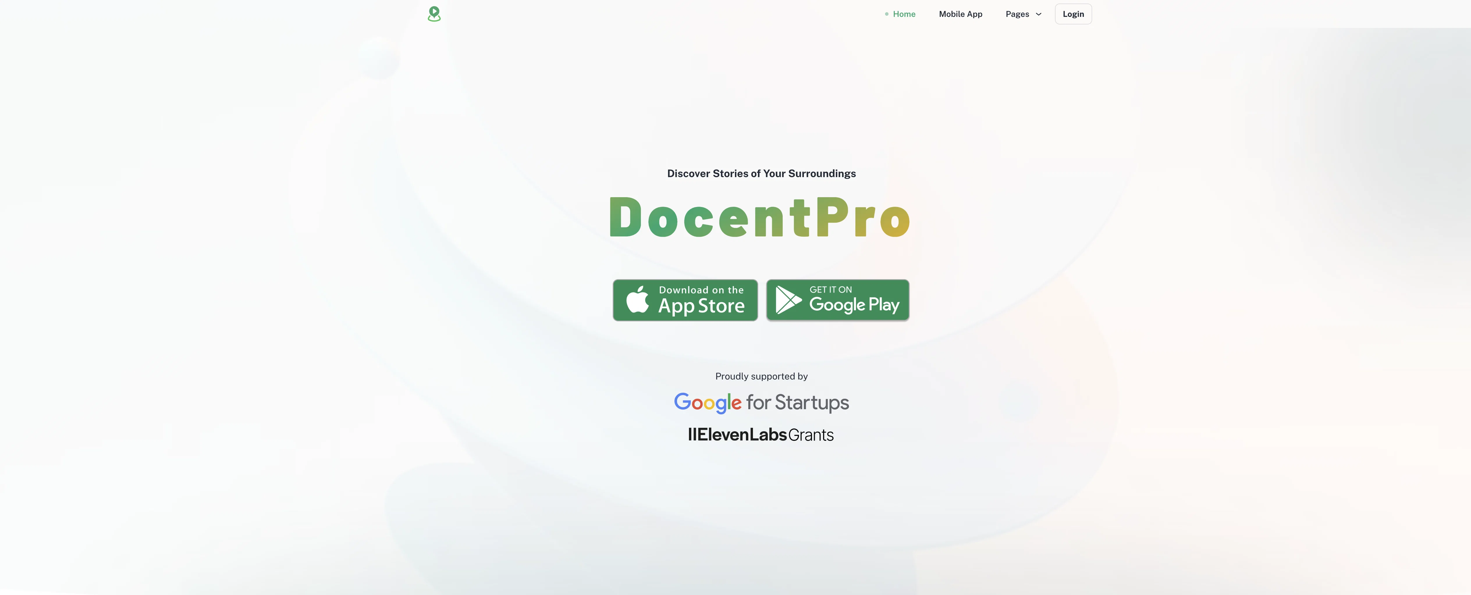 DocentPro website