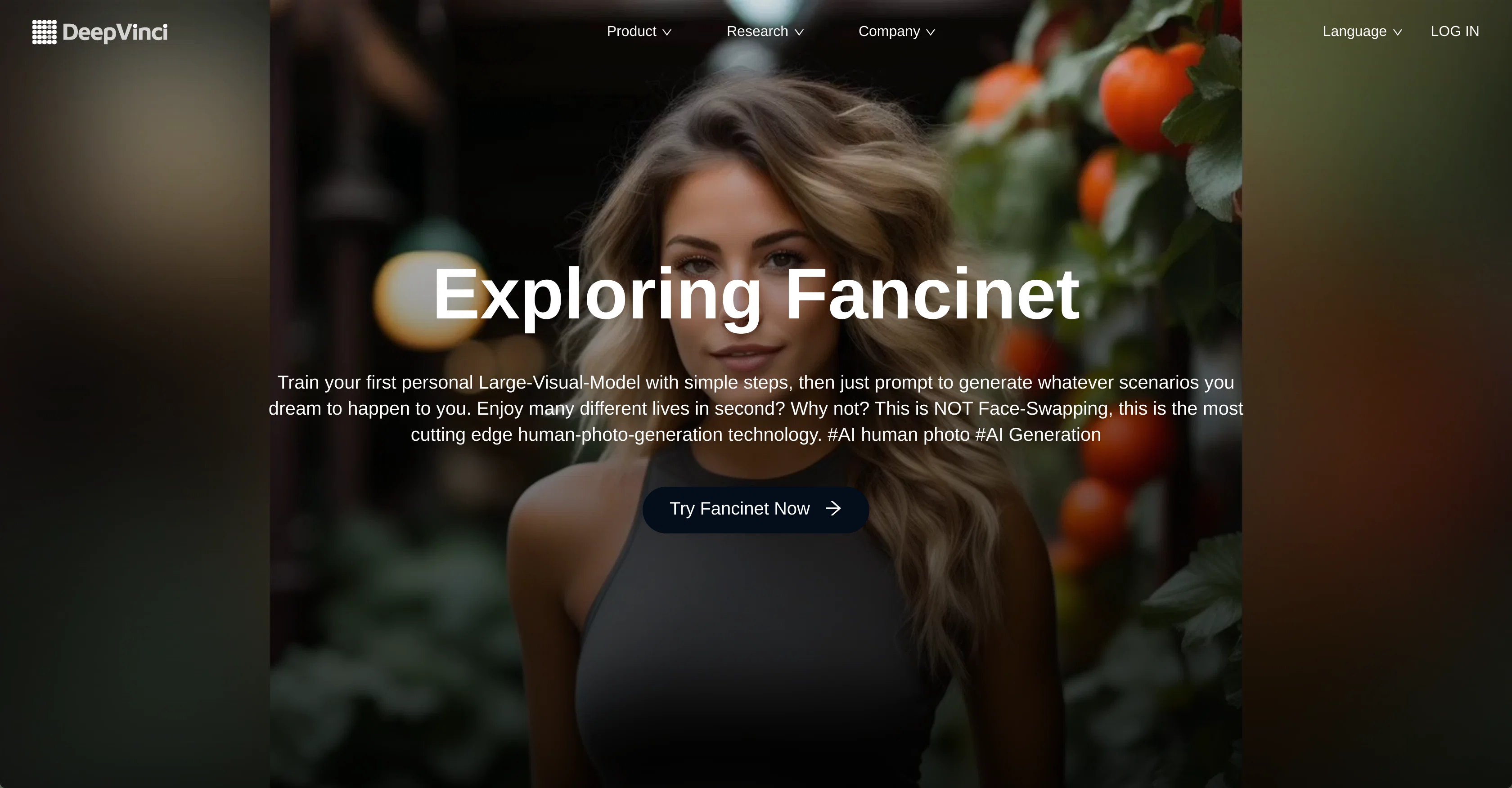 DeepVinci website