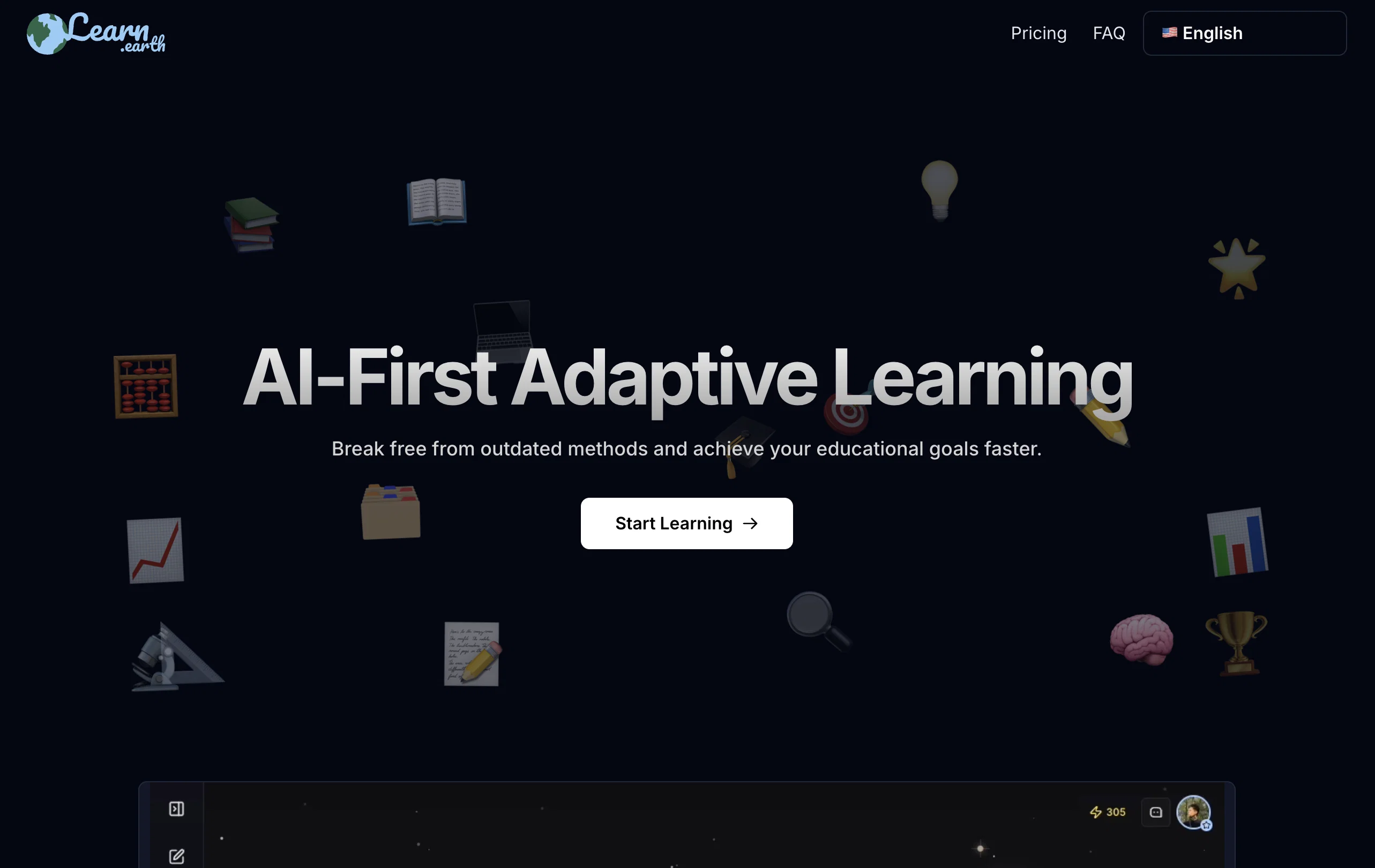 Learn Earth website