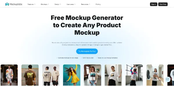 mockuplabs AI Design