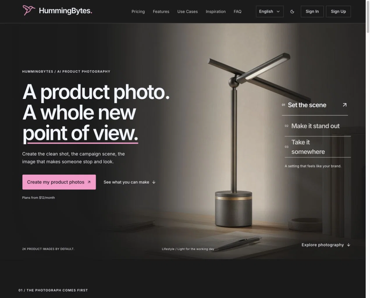 HummingBytes website