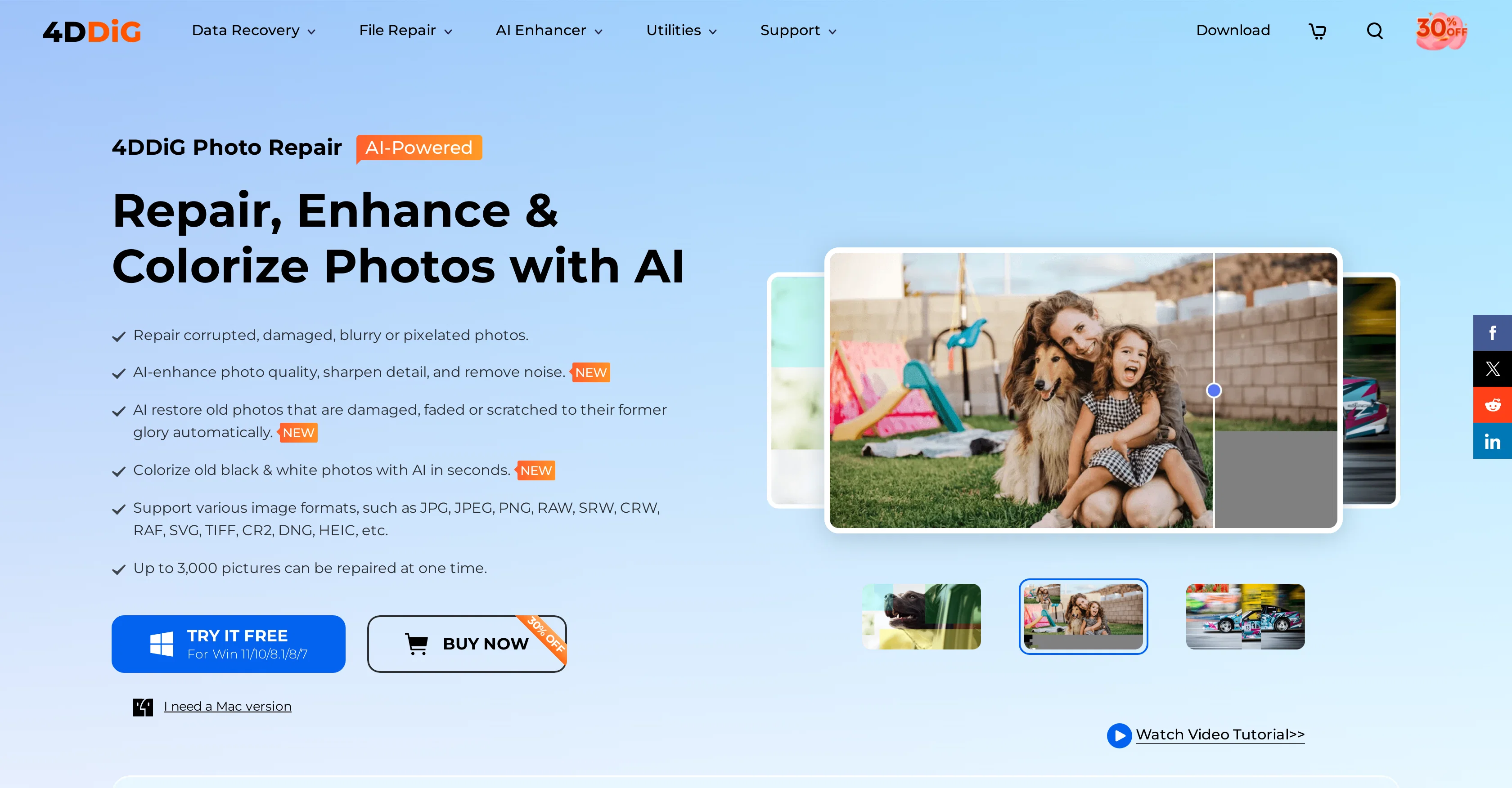 4DDiG website