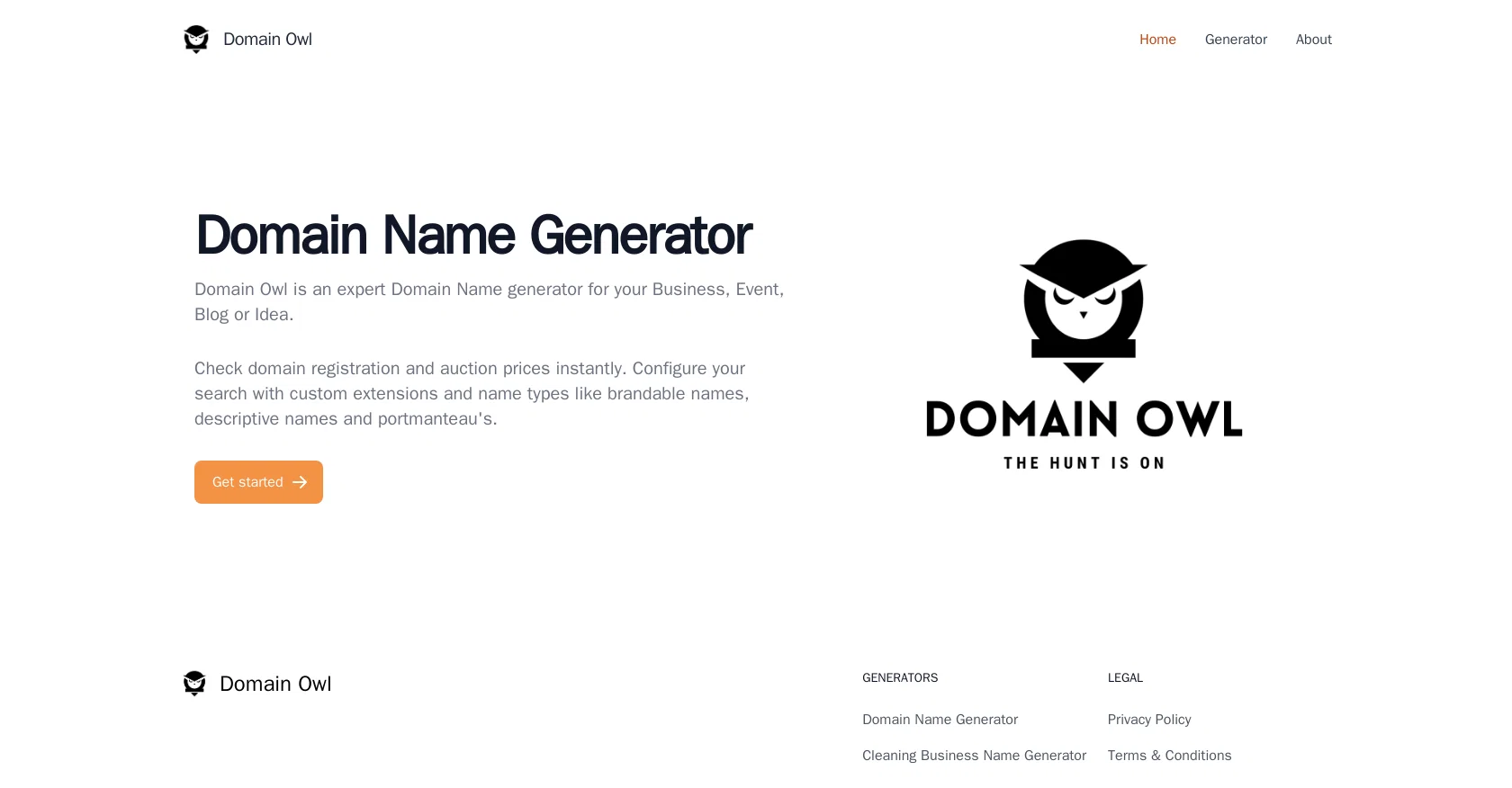 DomainOwl website