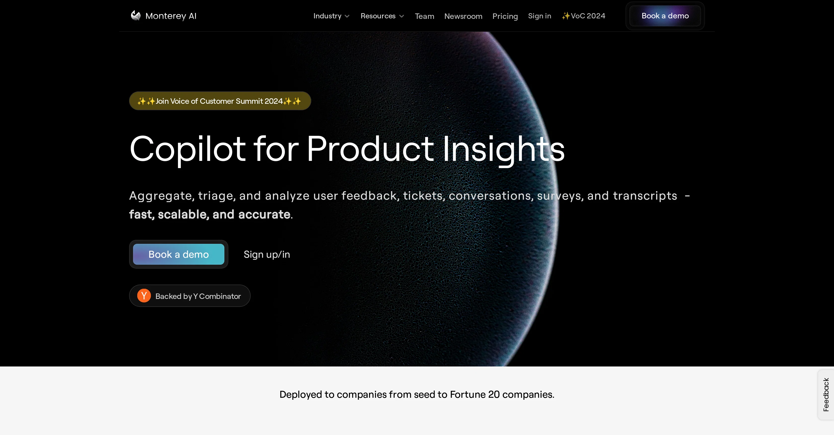 Monterey website