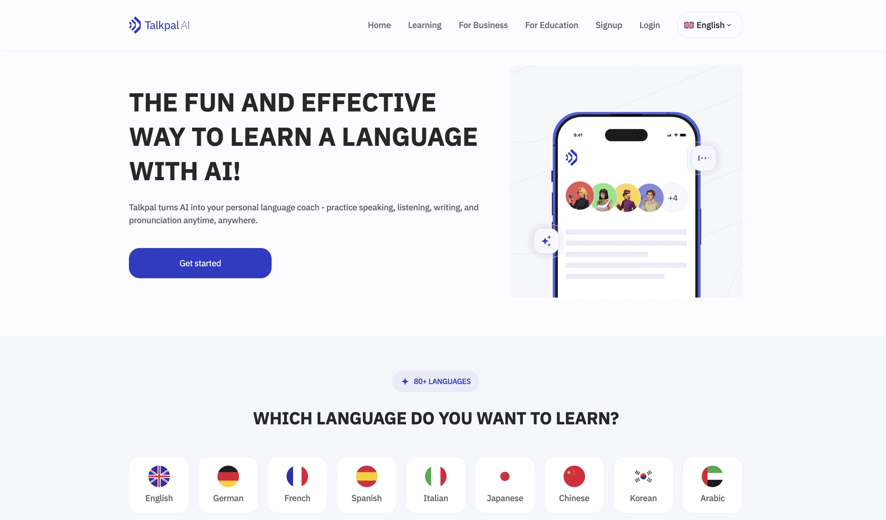 Talkpal website