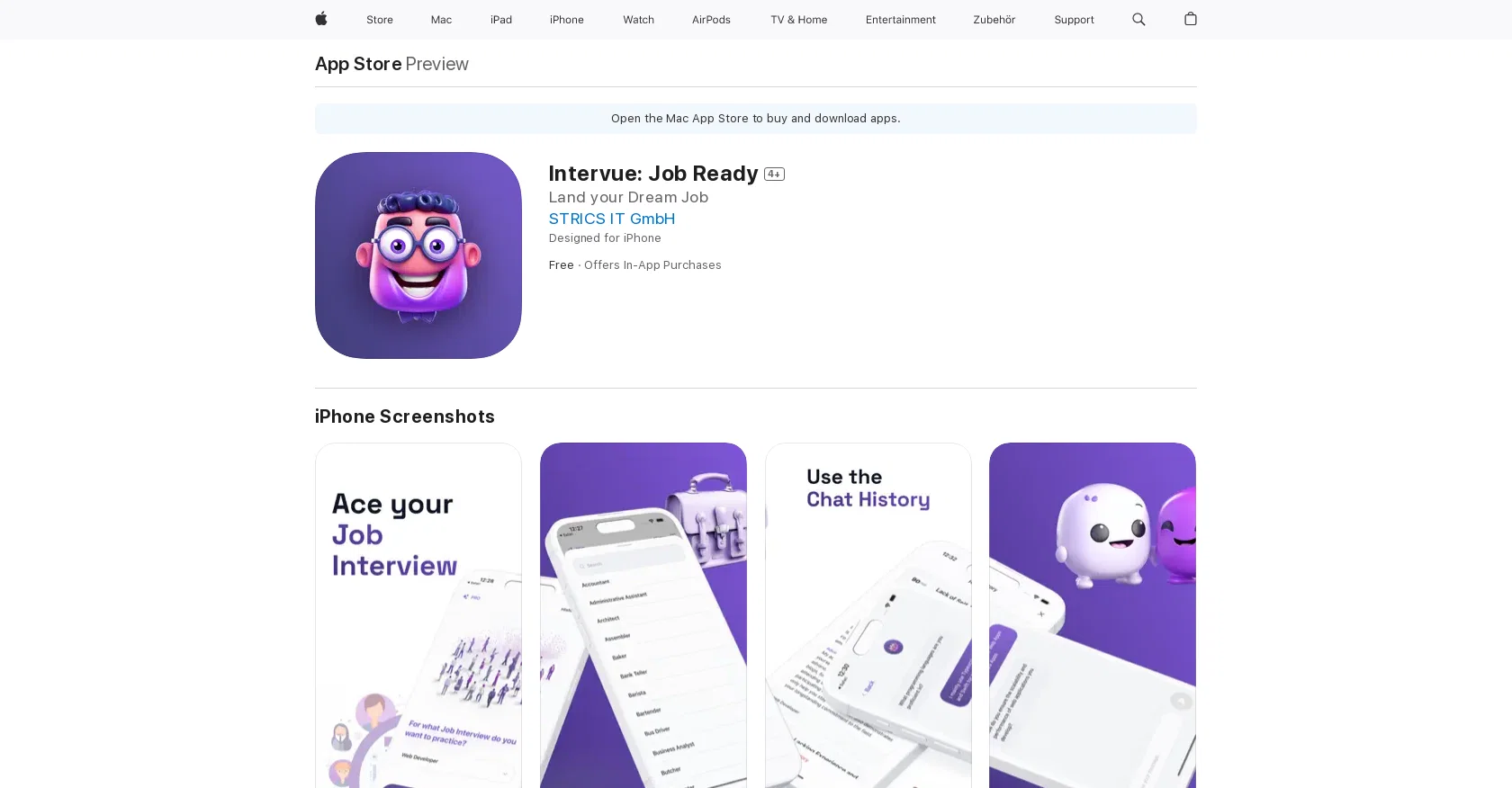 Intervue website