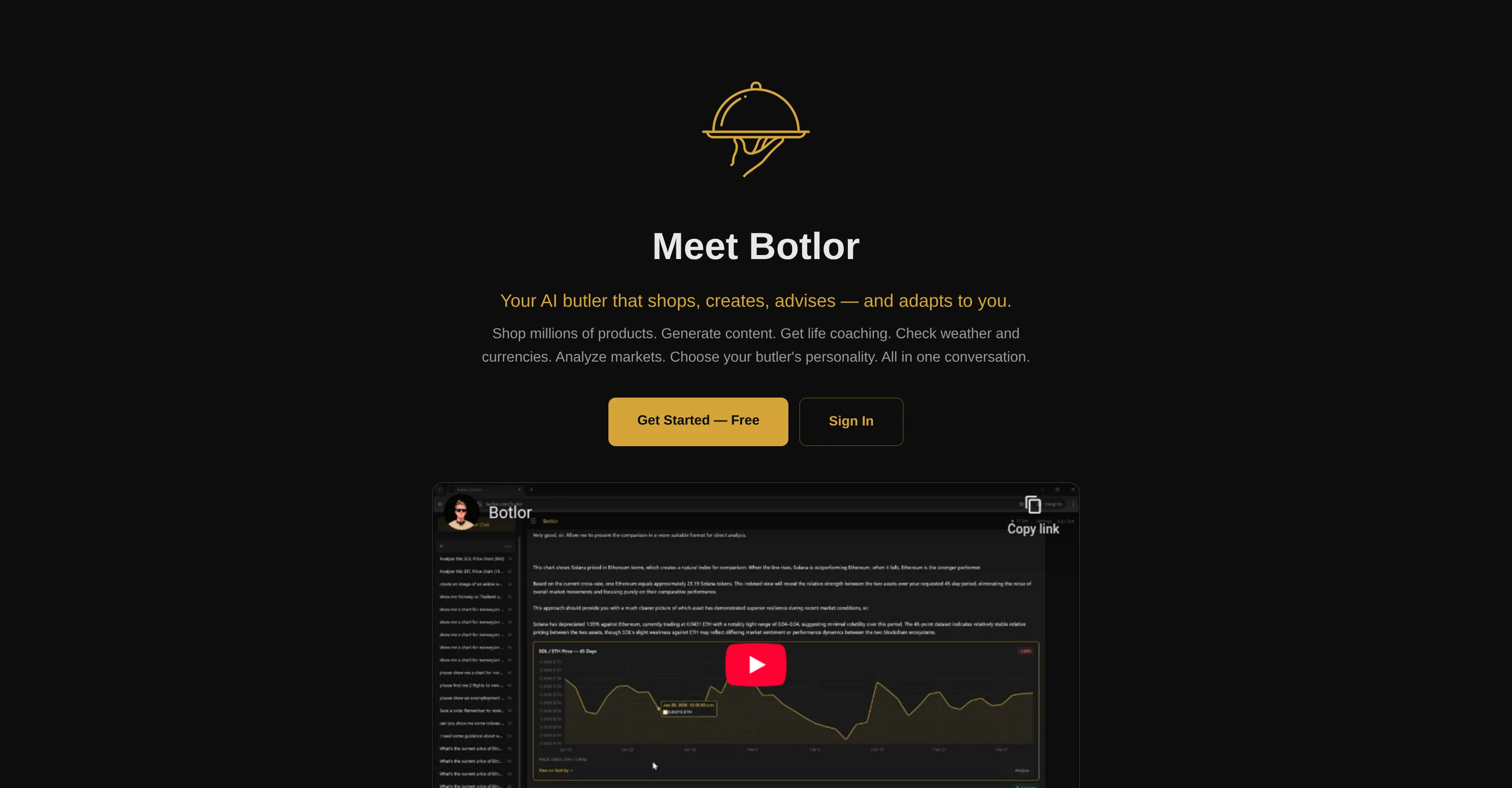 Botlor website