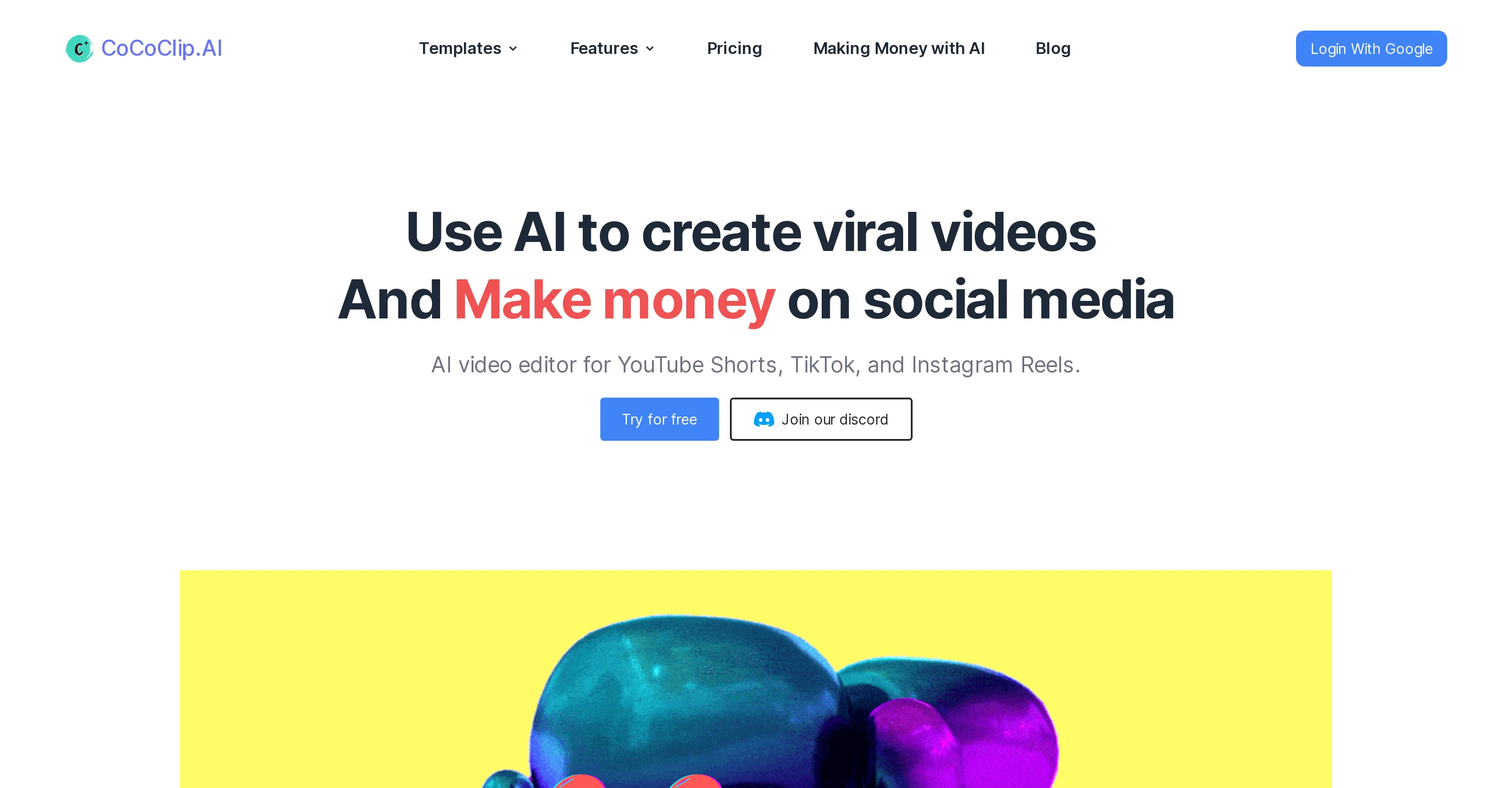 CoCoClip website