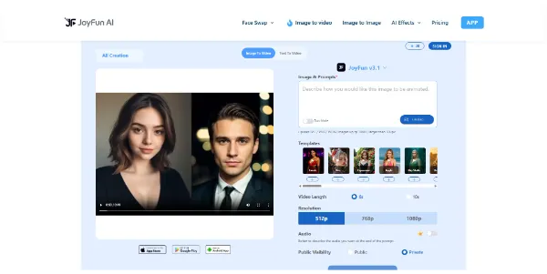 JoyFun AI Video Generator