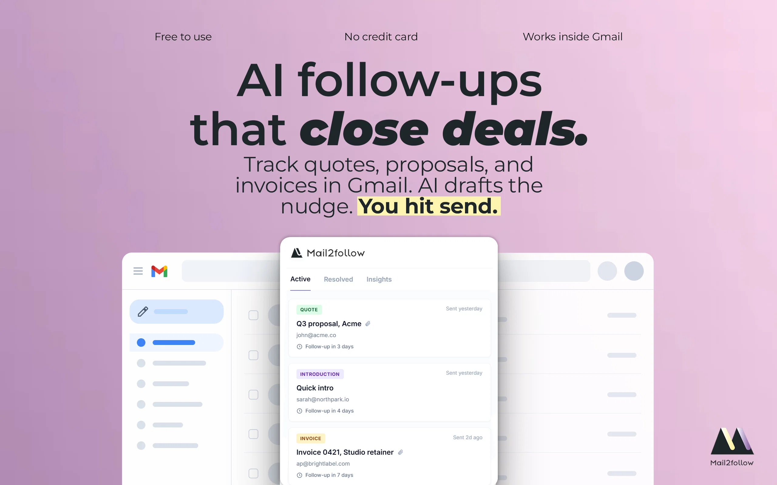 Zinkforge | Mail2Follow website