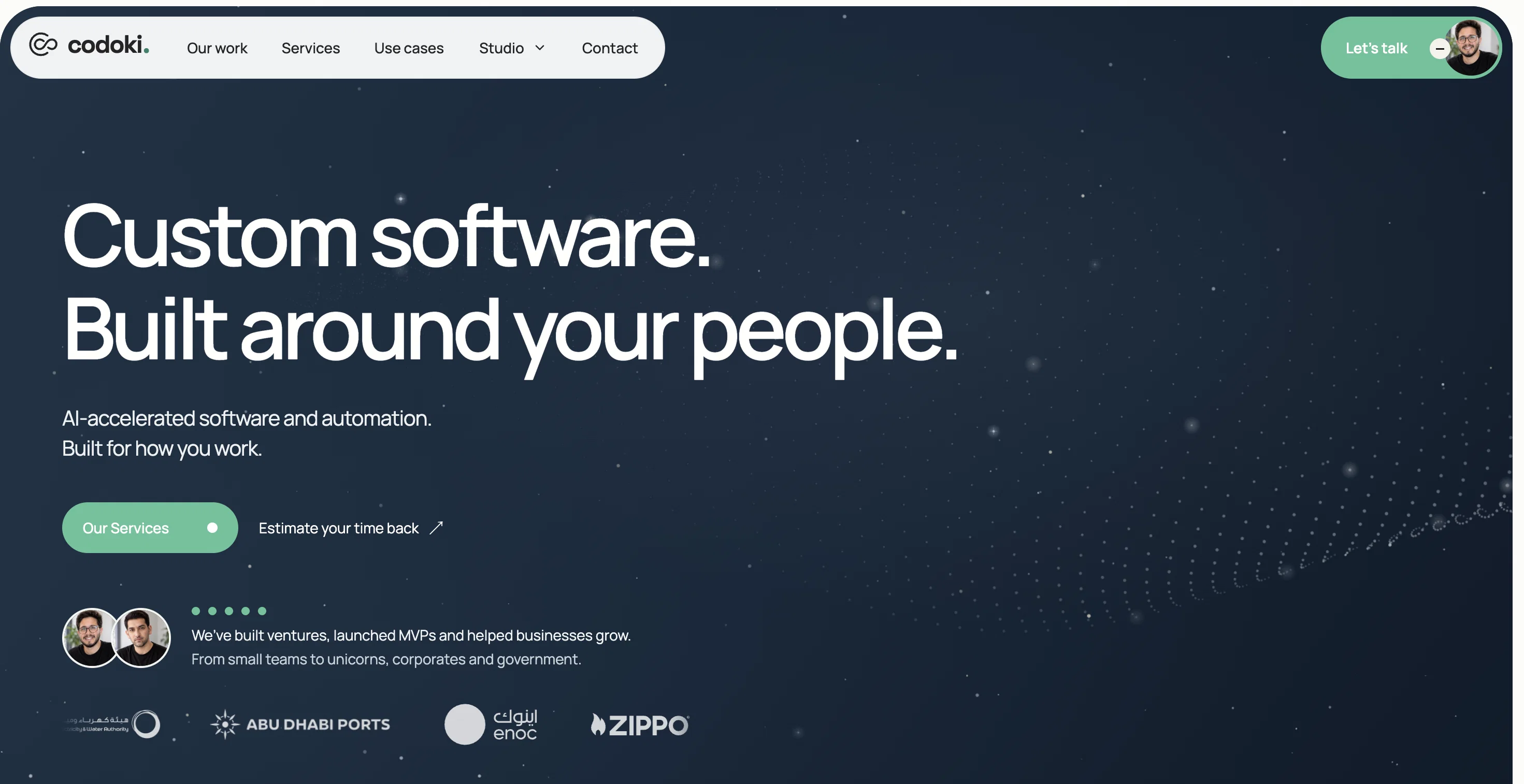Codoki AI website