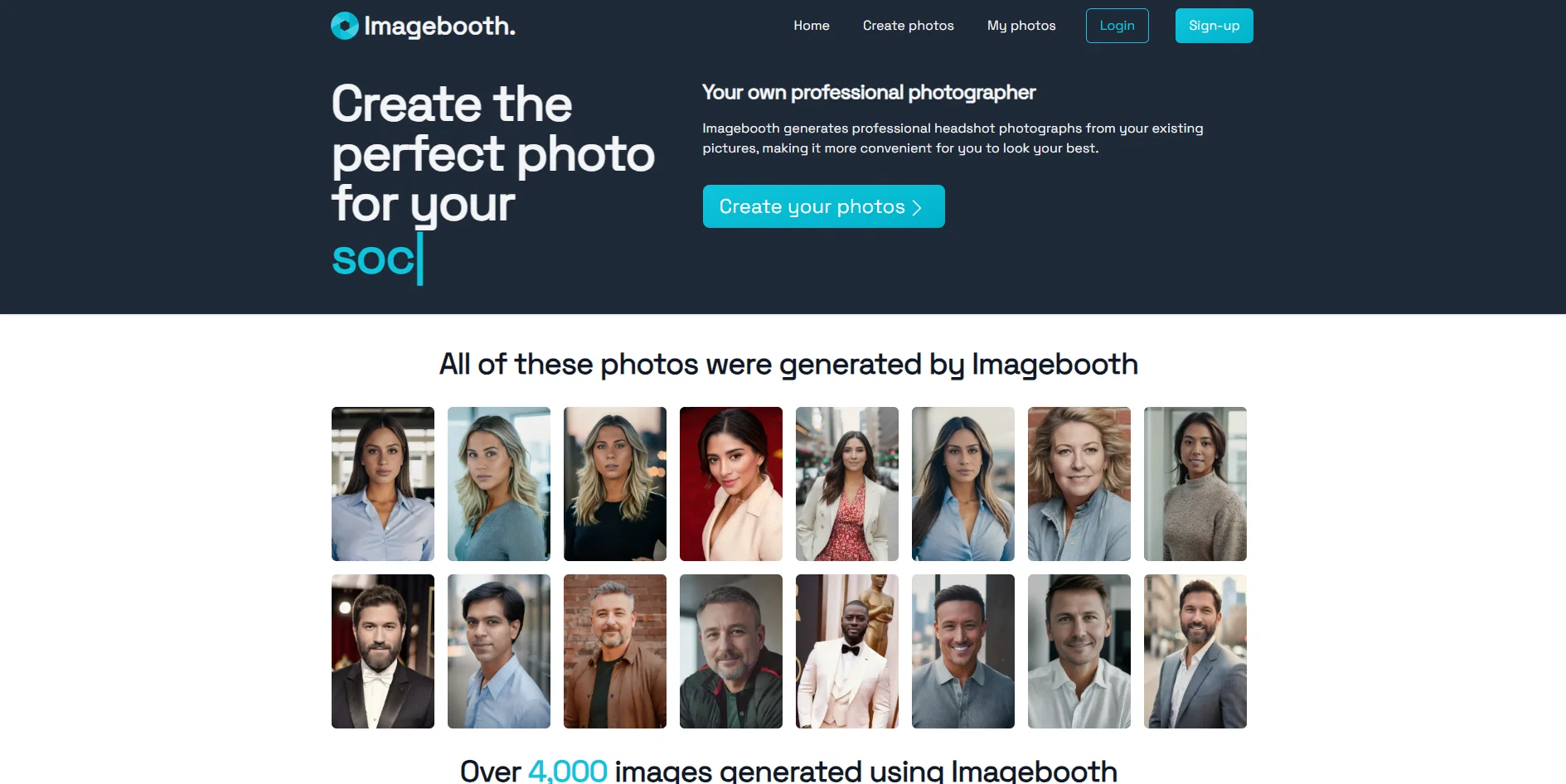 Imagebooth website