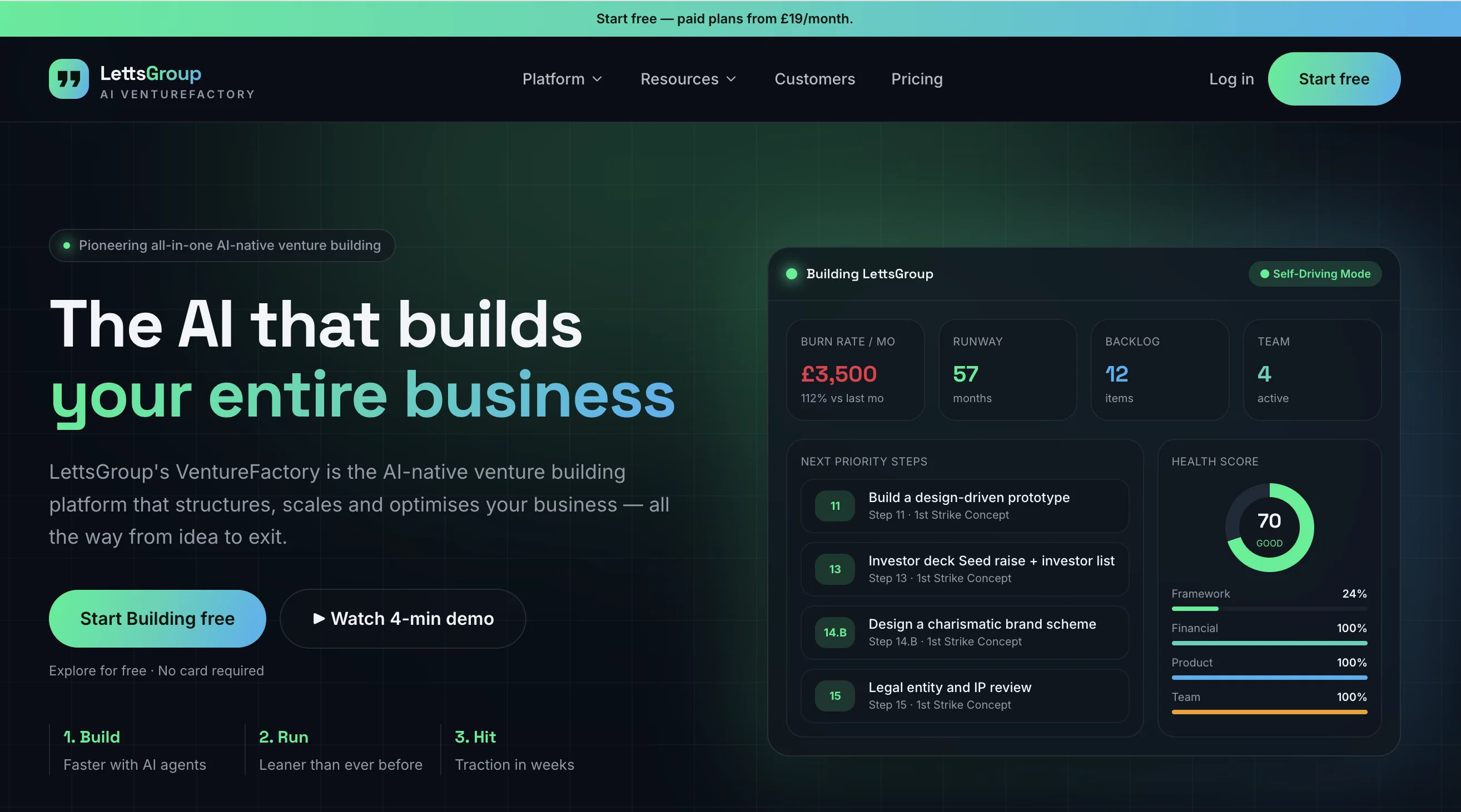 LettsGroup website