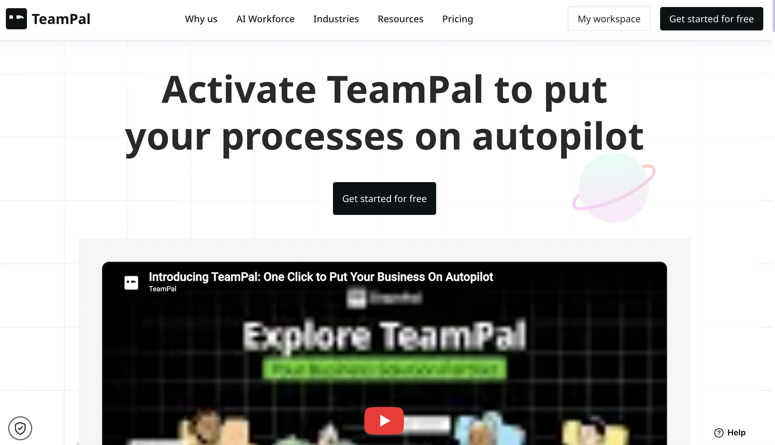 TeamPal website