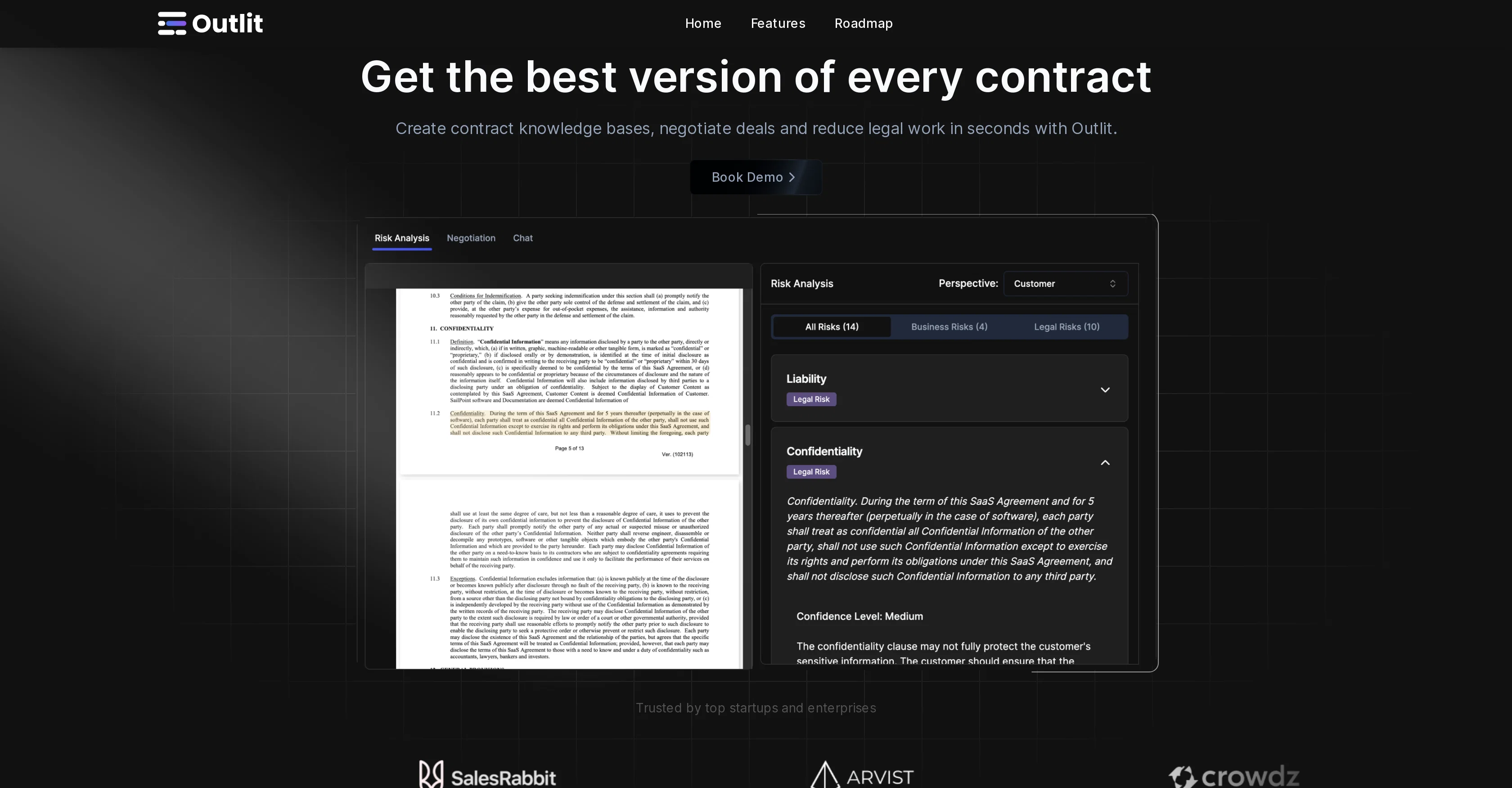 Outlit website