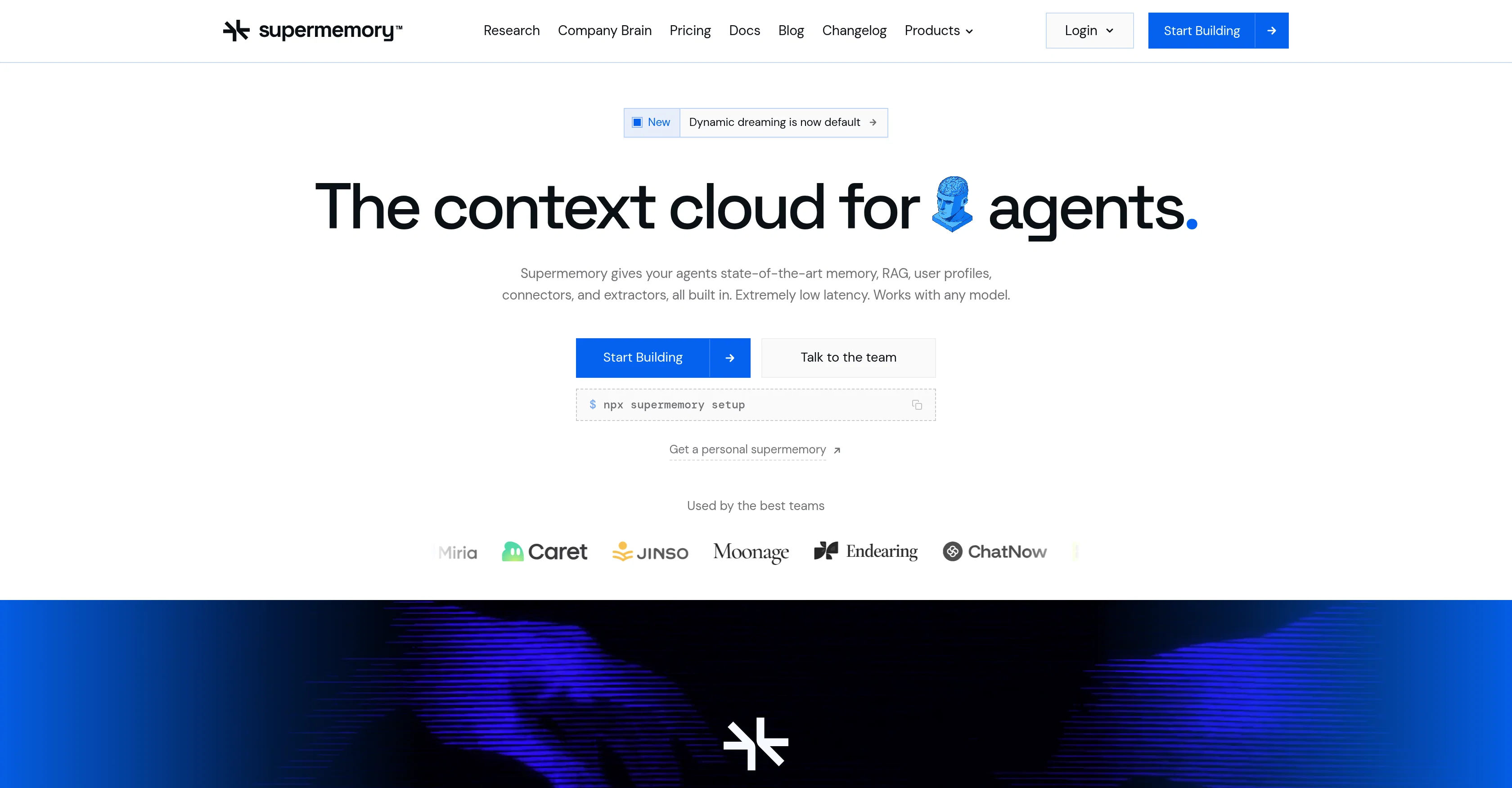 Supermemory website