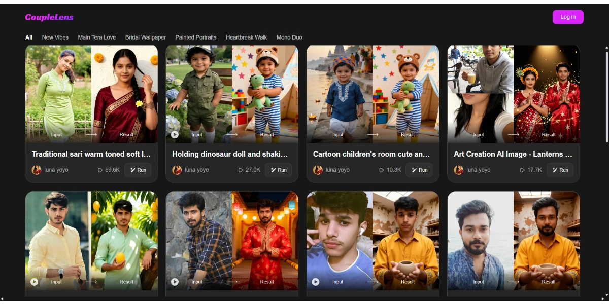 Couplelens Video Generator