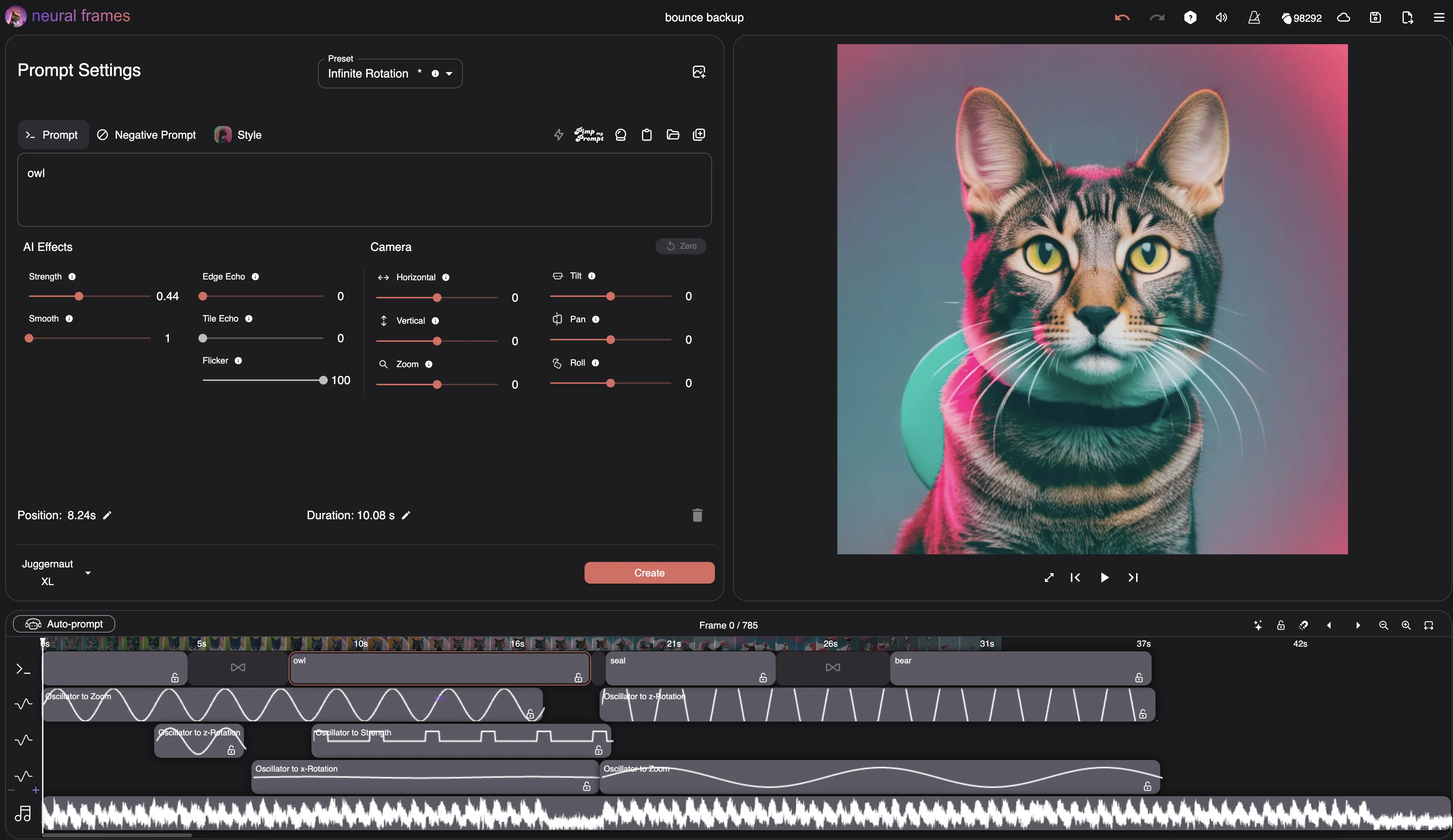 neural frames website