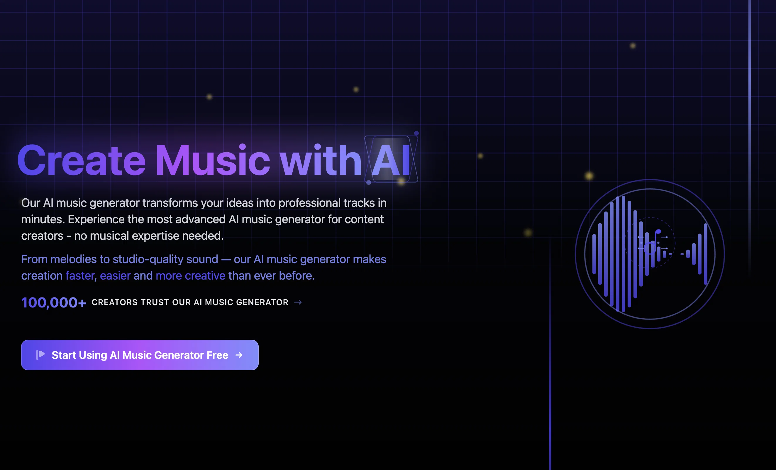 EasyMusic.AI website