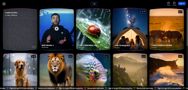 Odyssey-2 AI Video Generator