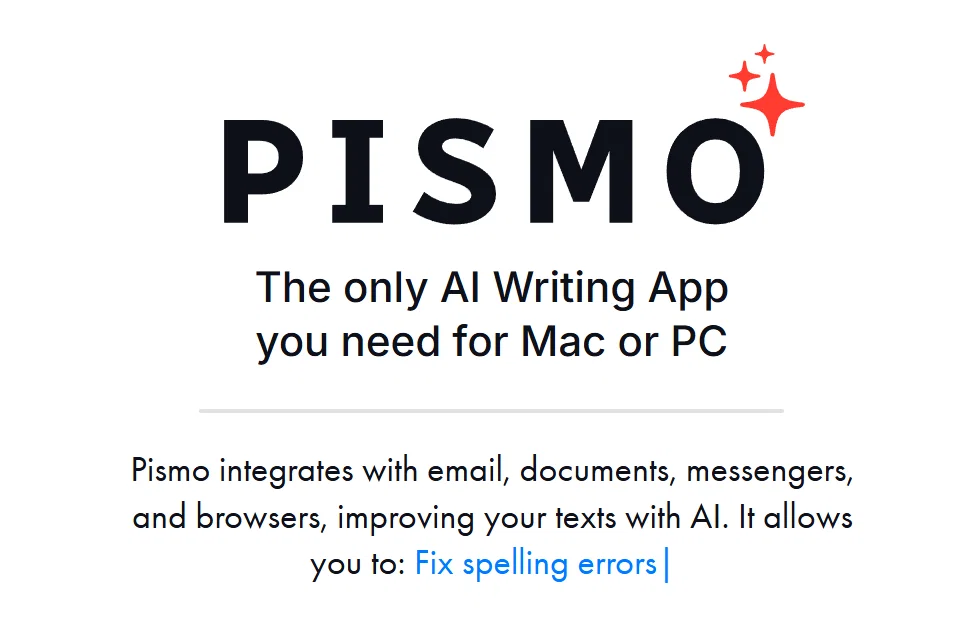 Pismo website