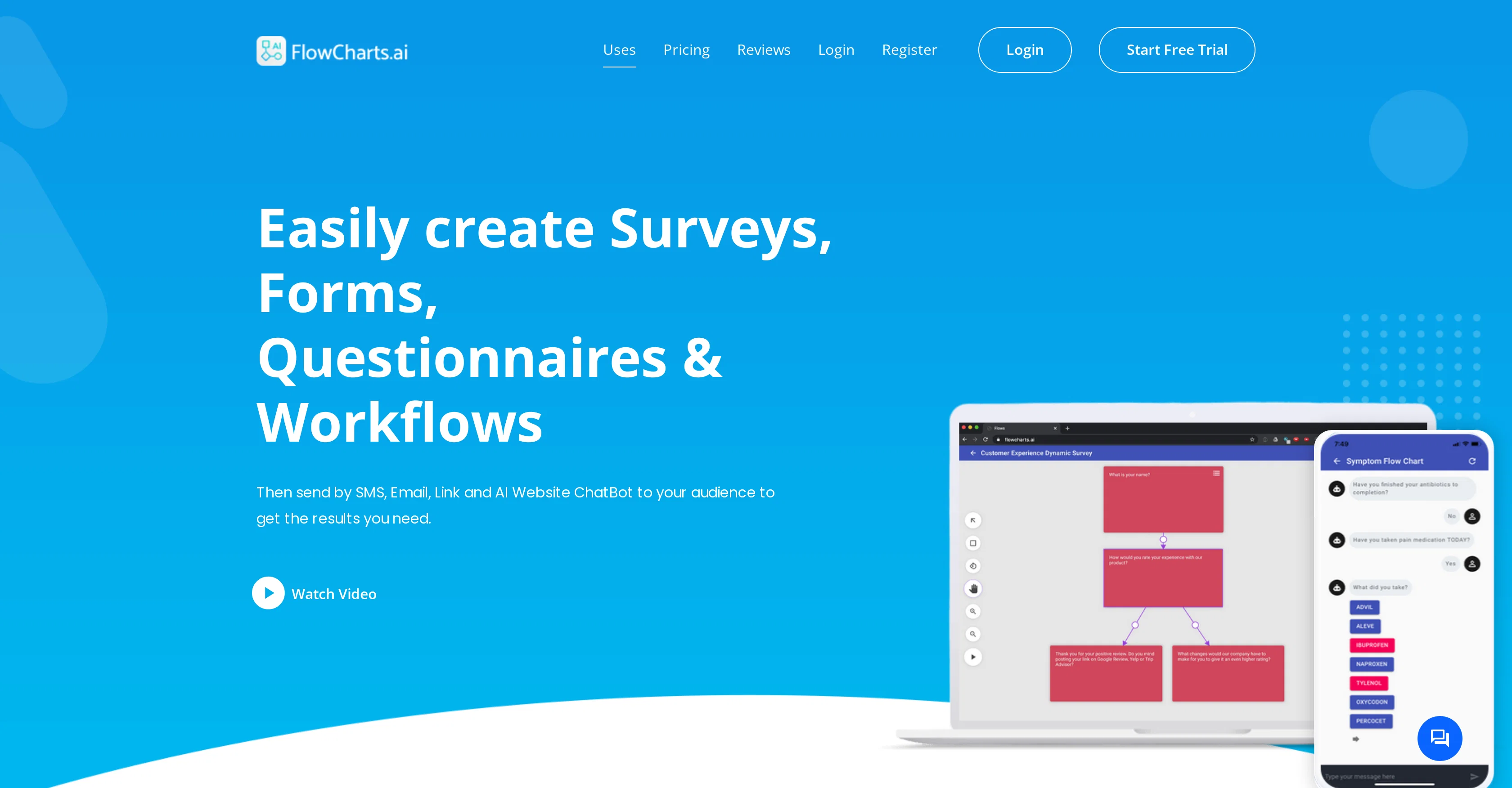 FlowCharts.ai website