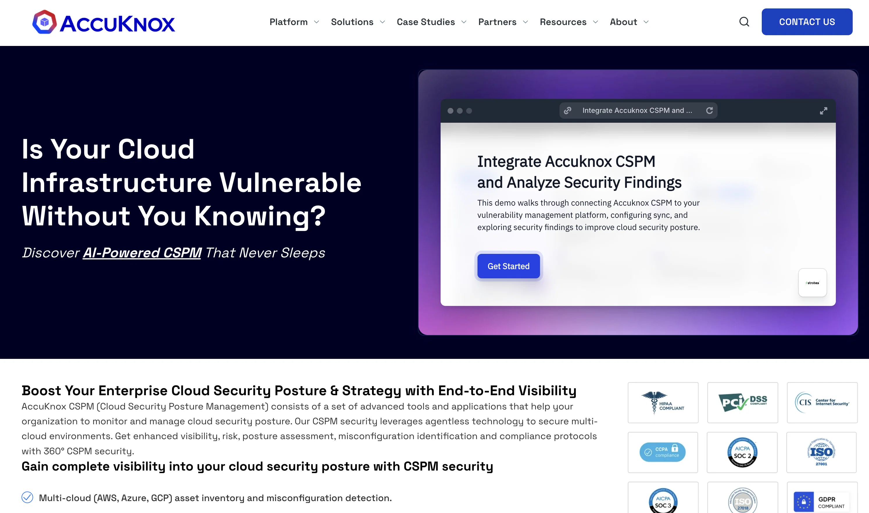 Accuknox website