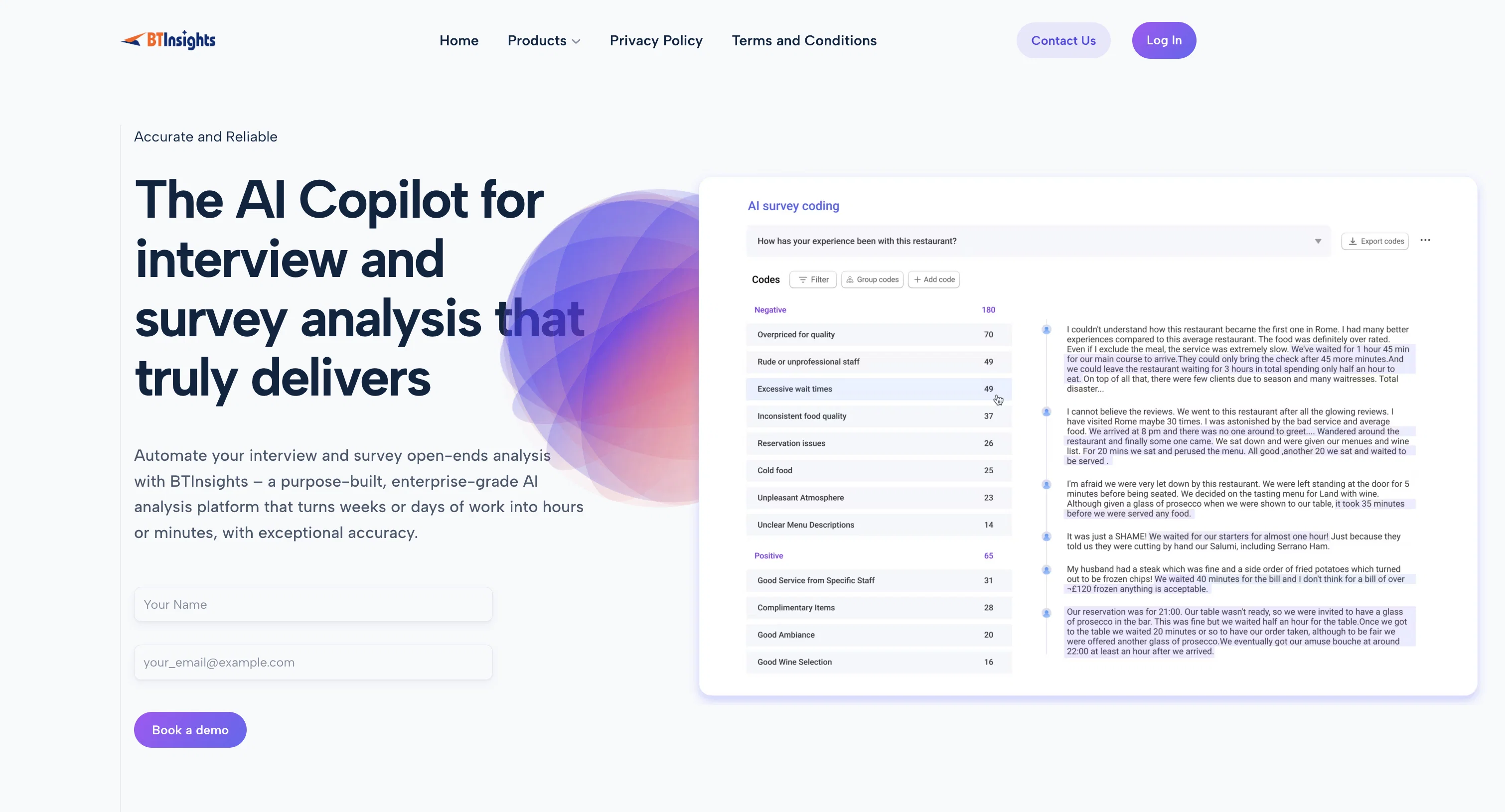 BTInsights website