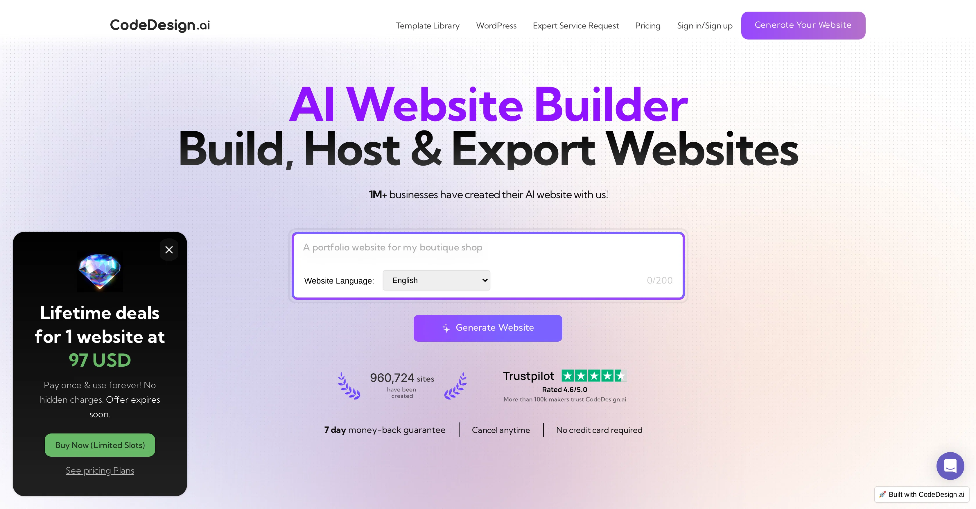 CodeDesign website