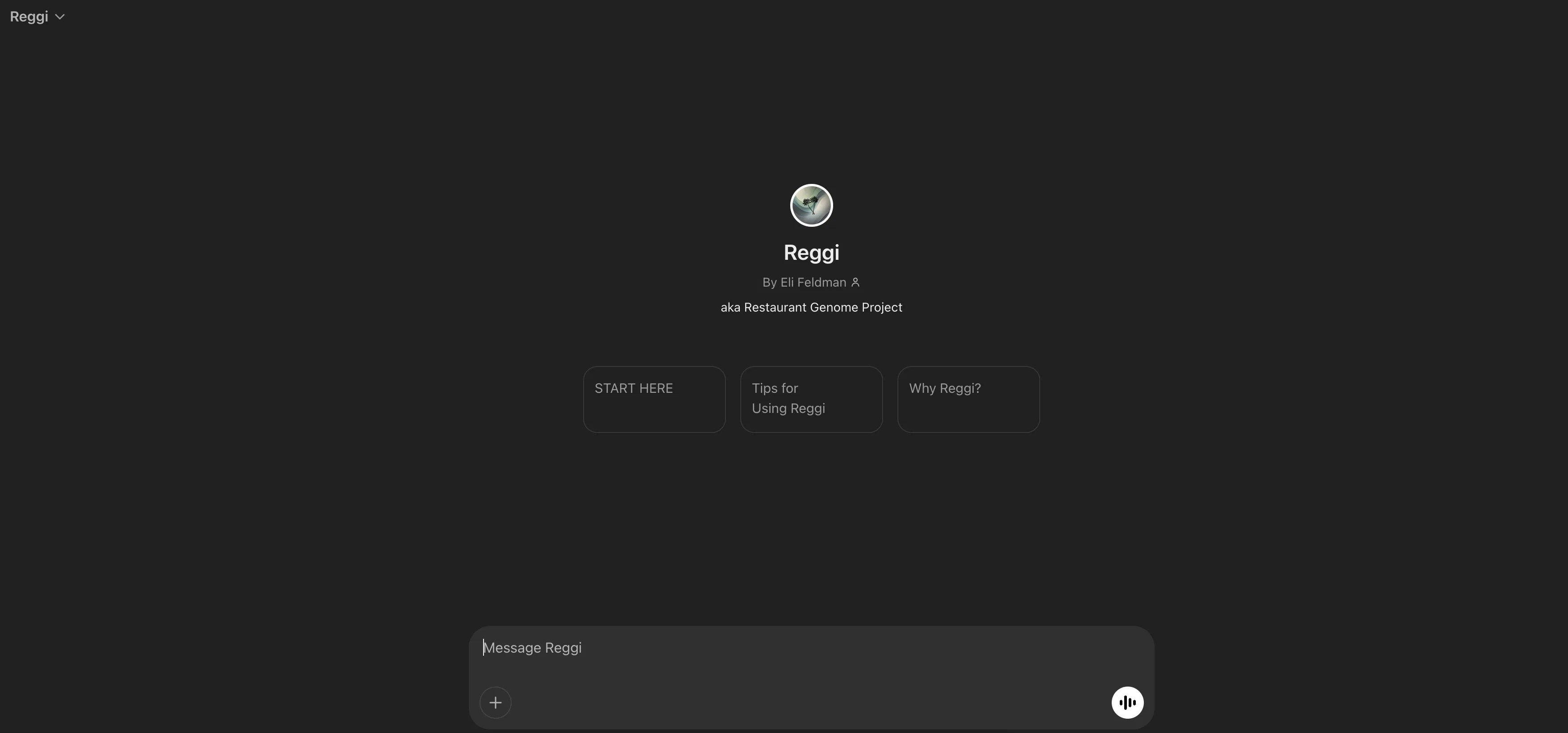 Reggi website