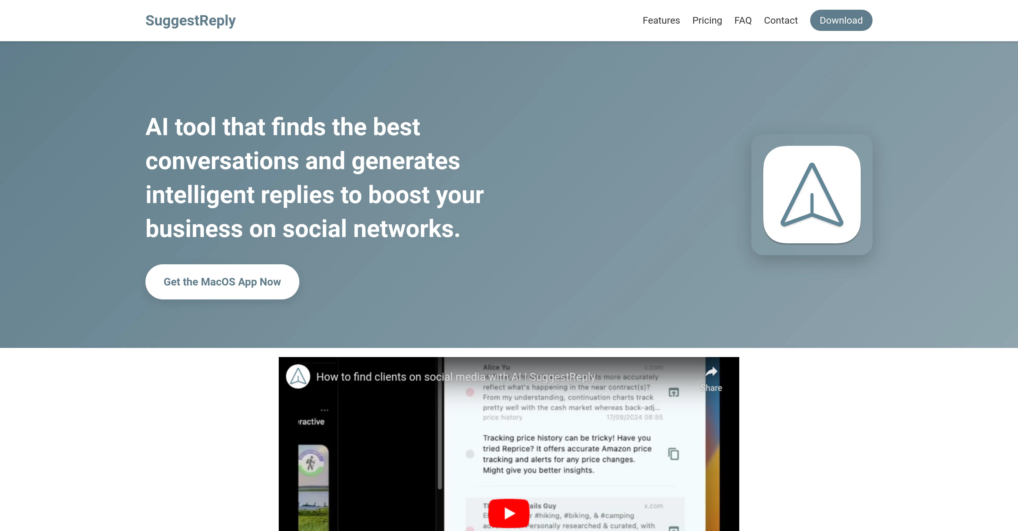 SuggestReply website