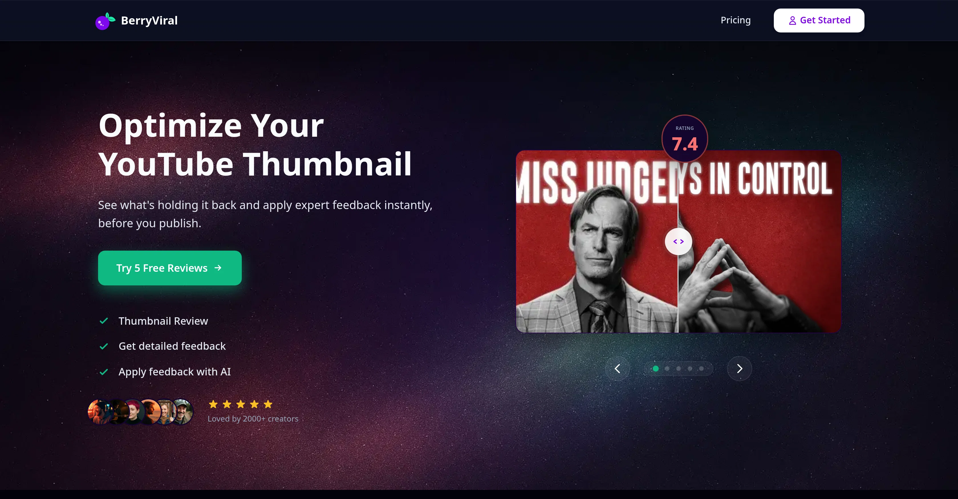 BerryViral website