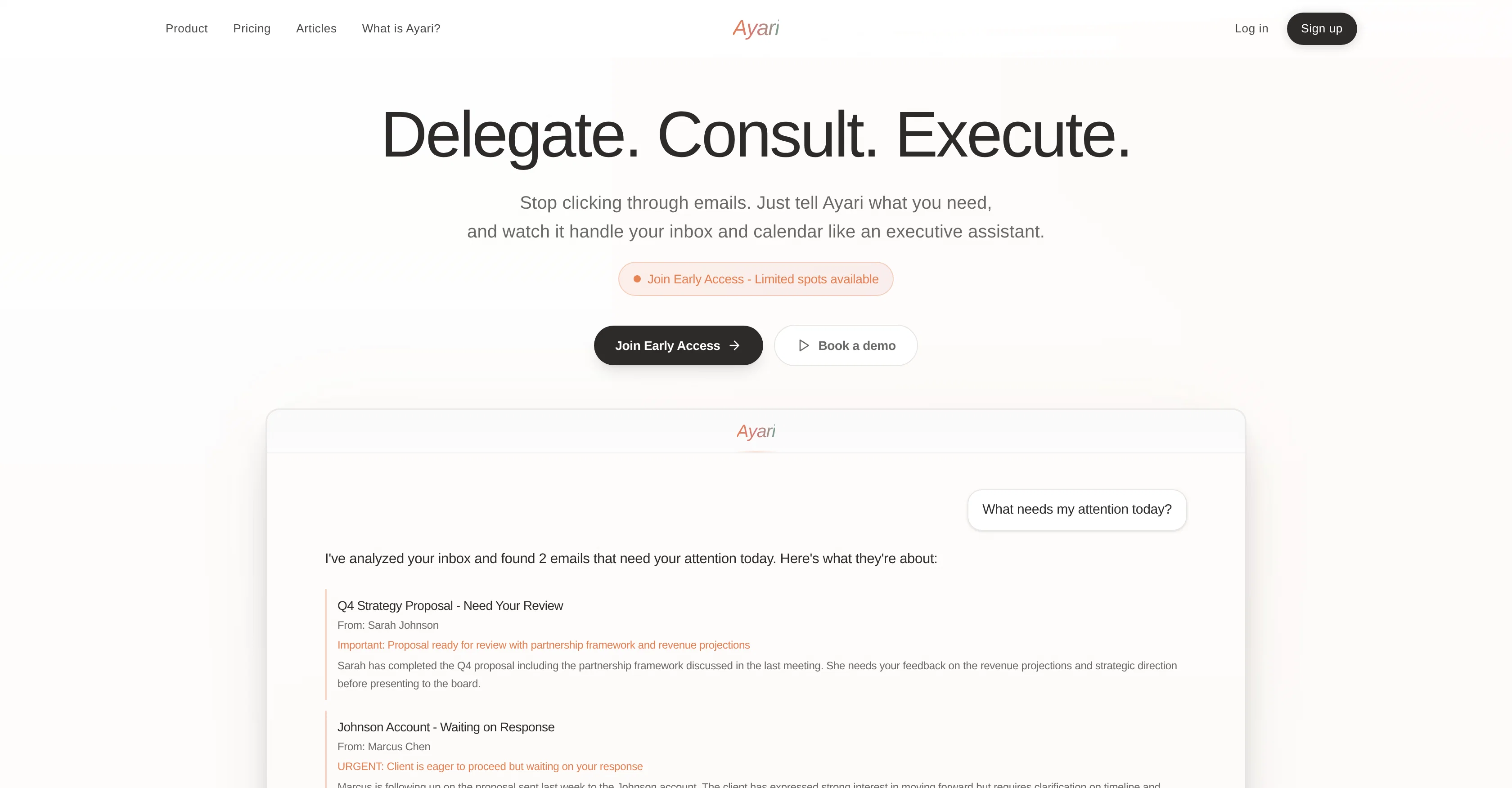 Ayari website