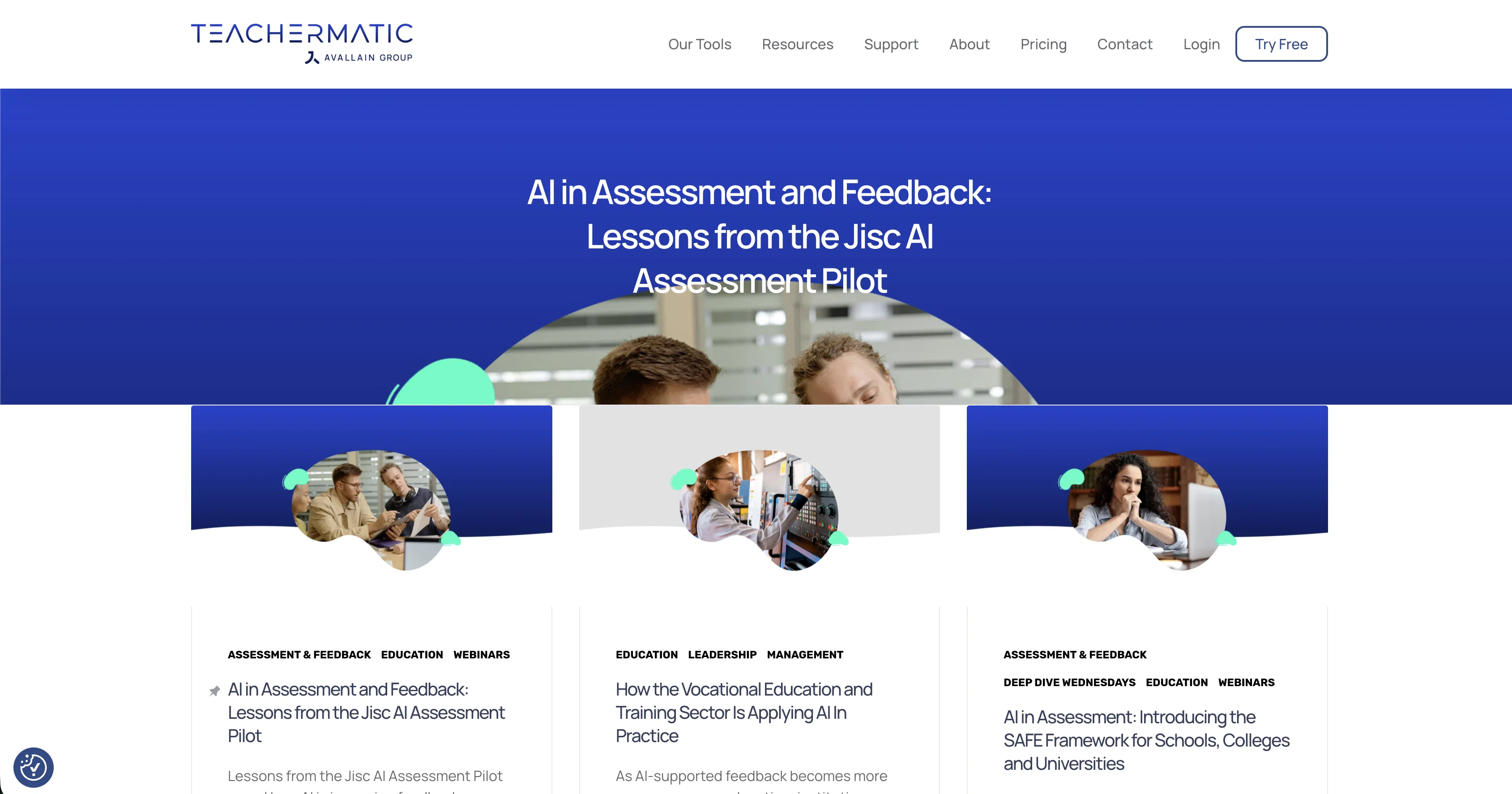 TeacherMatic website