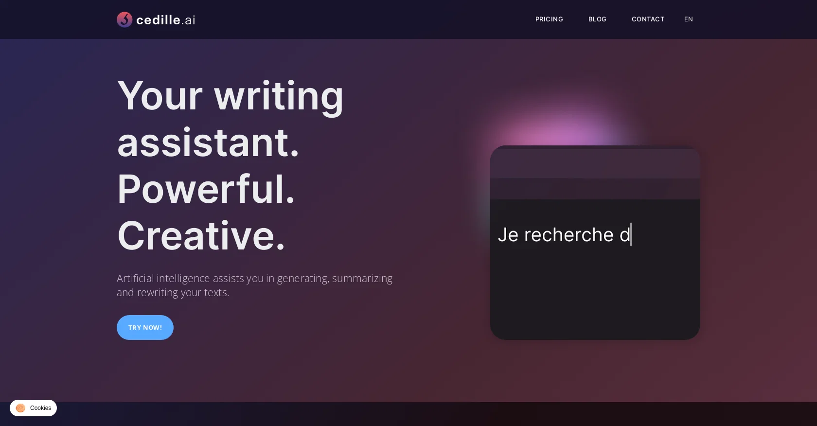 Cedille website