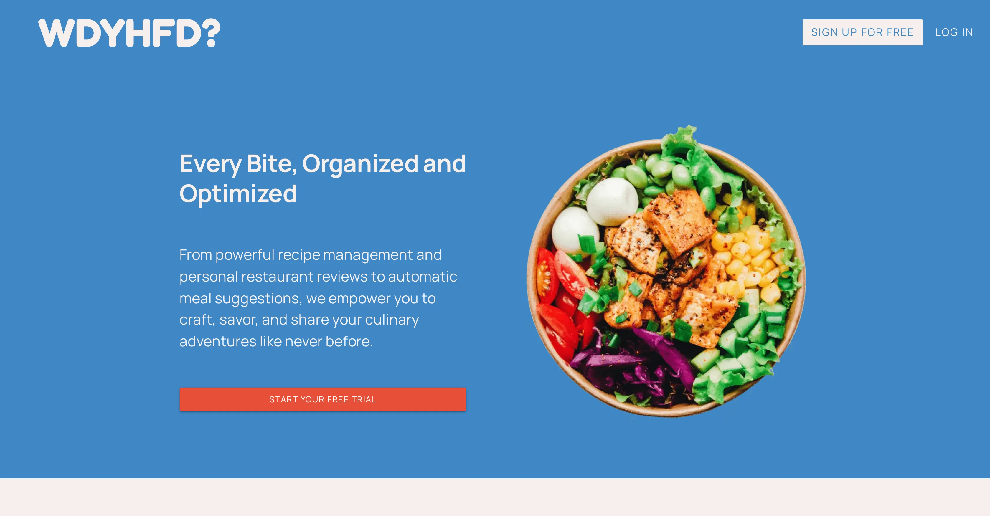 WhatDidYouHaveForDinner website