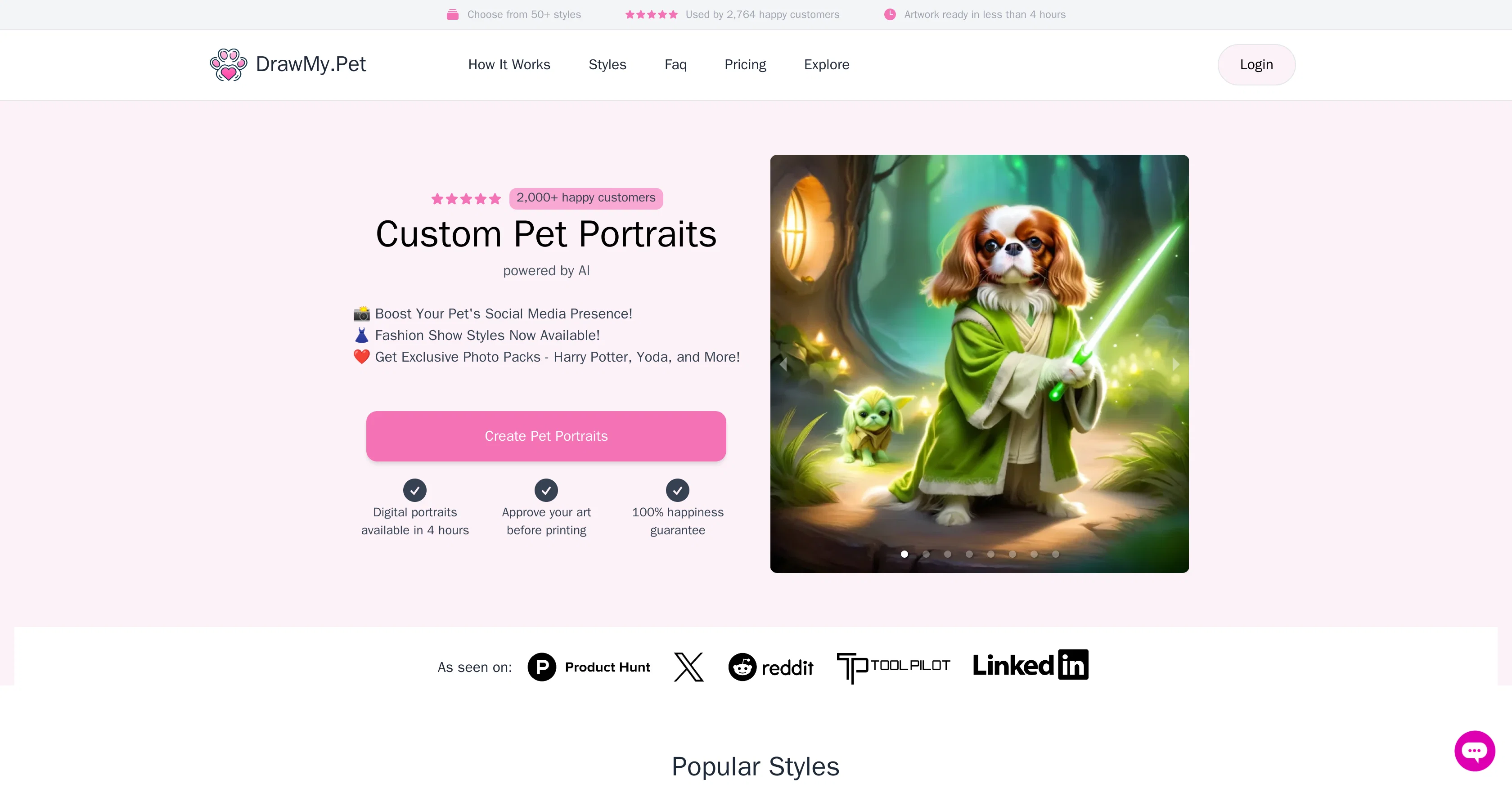 DrawMy.Pet website