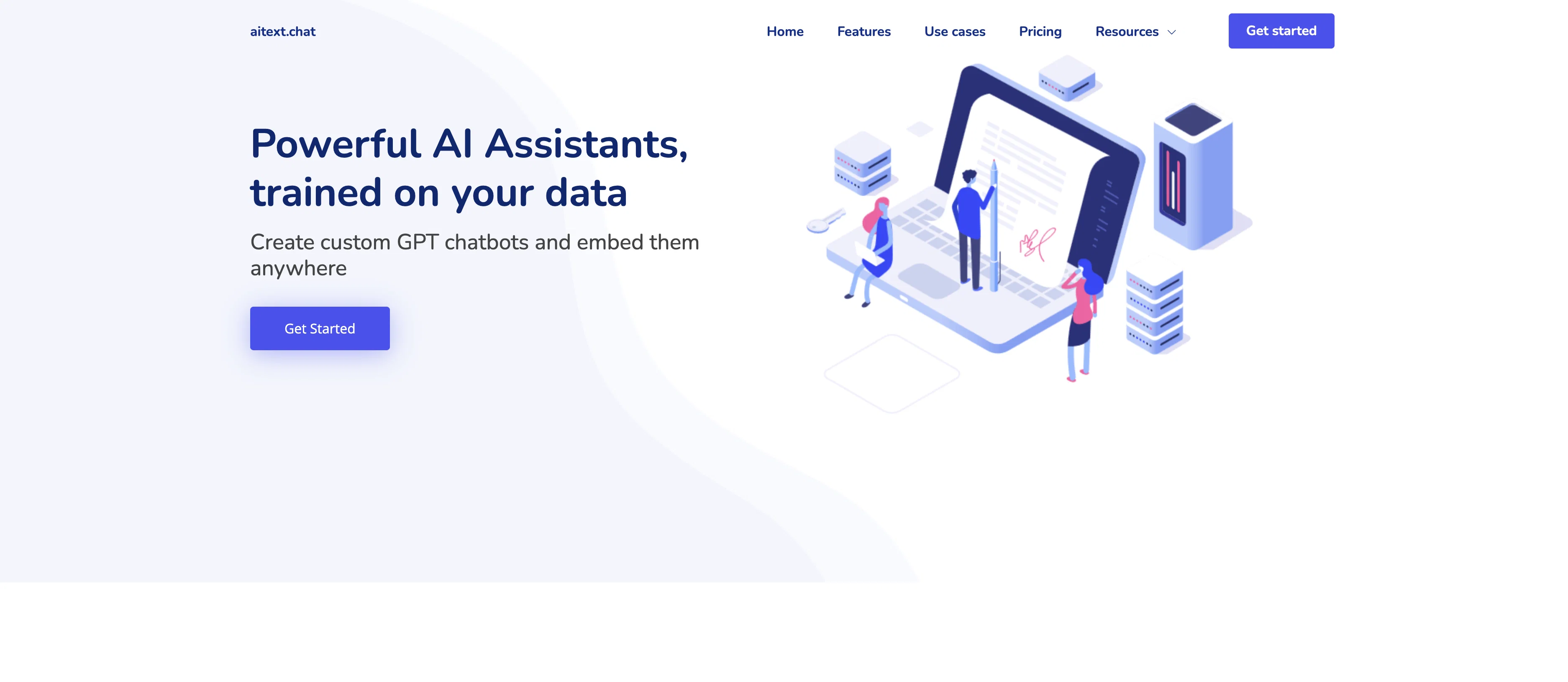 aitext.chat website