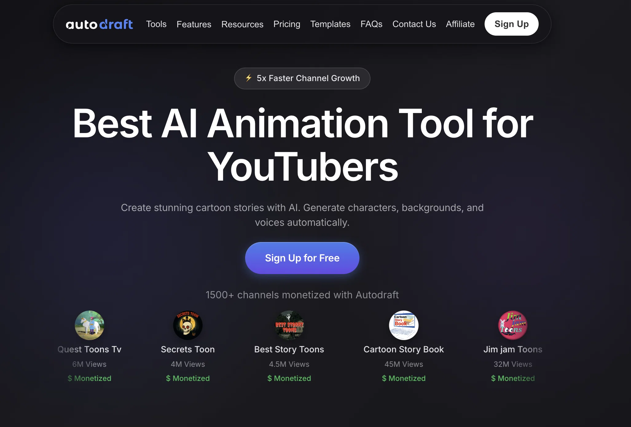 AutoDraft website