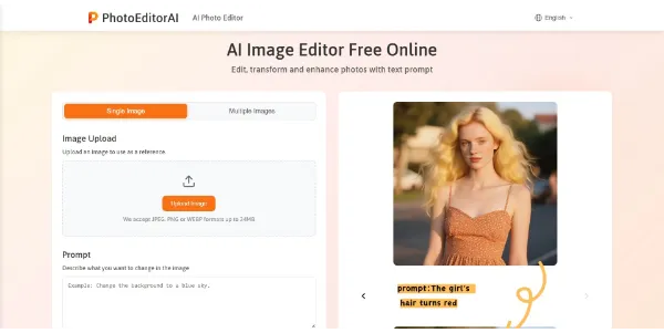 Photo Editor AI Image Edition