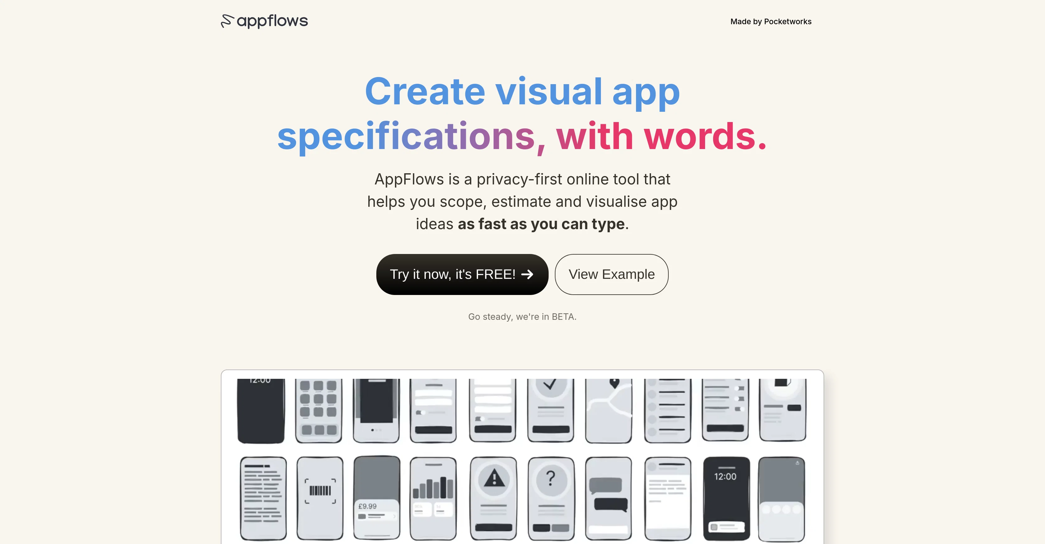 AppFlows website