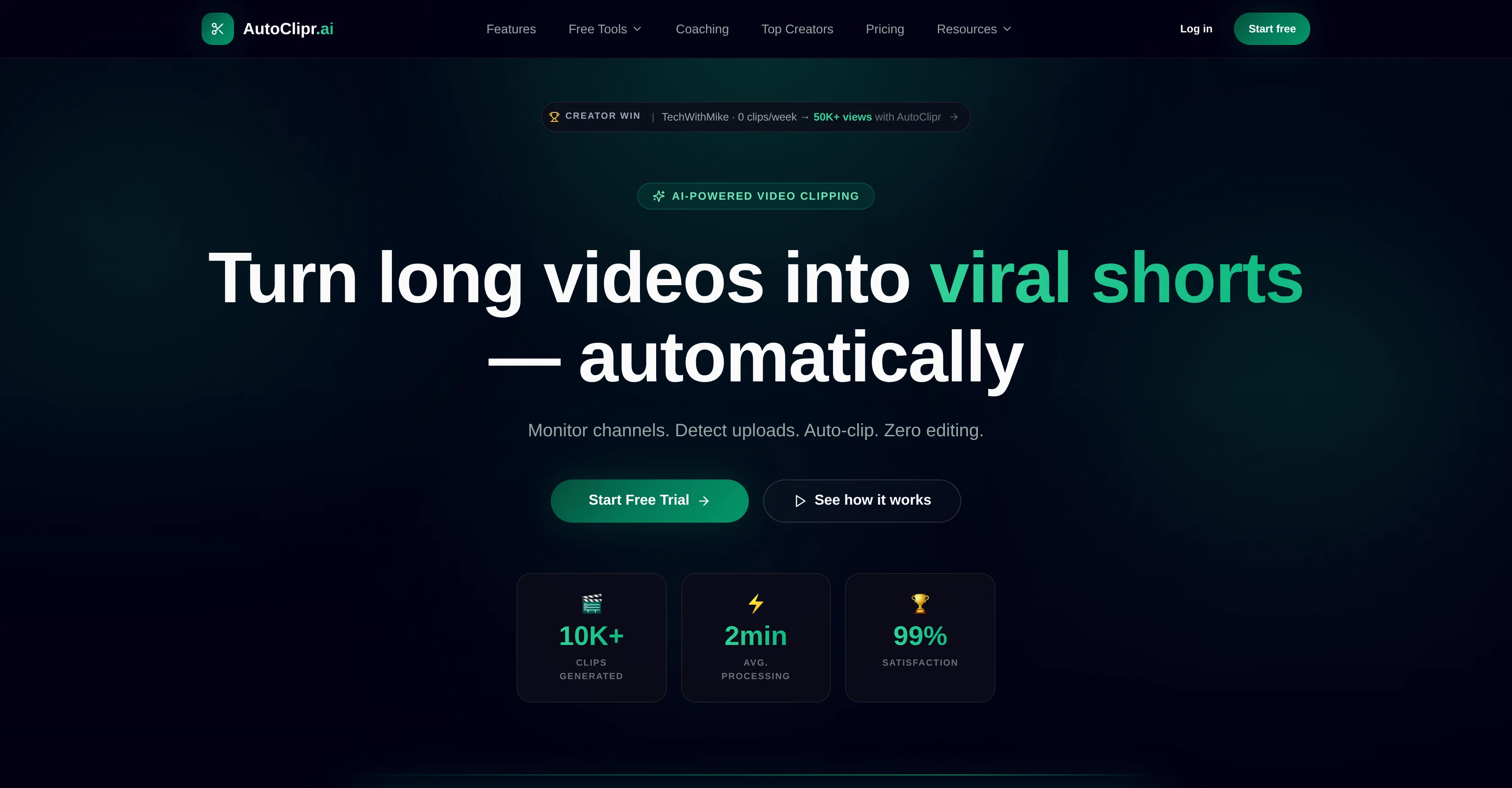 AutoClipr website