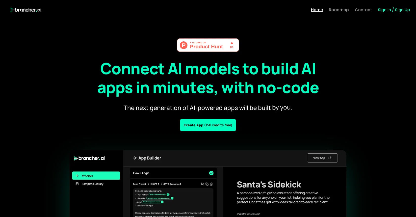 Brancher website